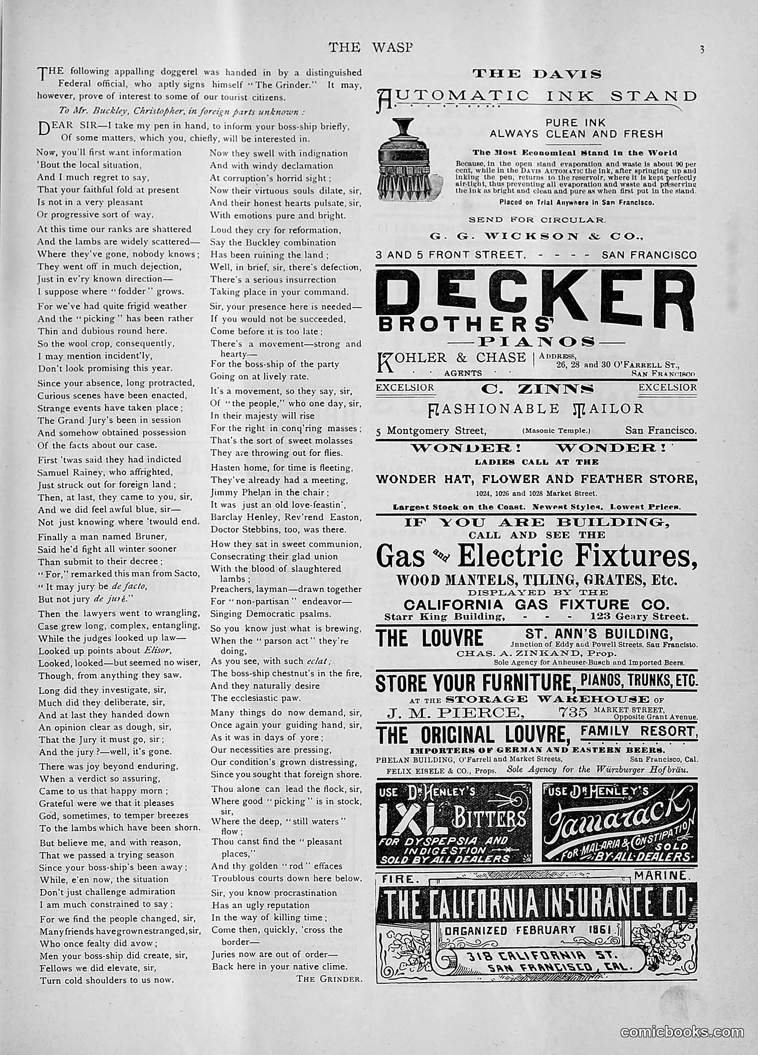 The Wasp — 1892 — page 92 of 542