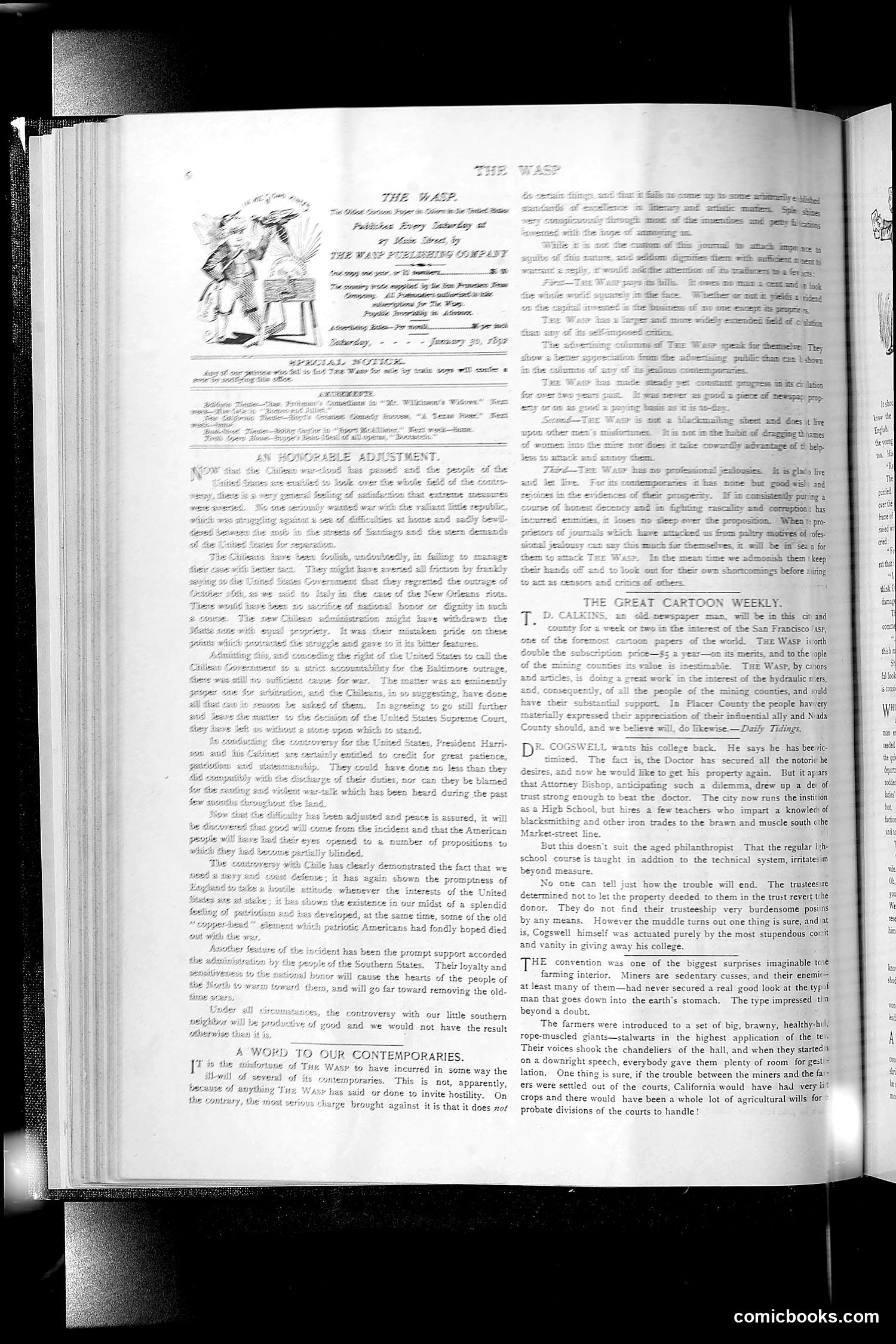 The Wasp — 1892 — page 95 of 542