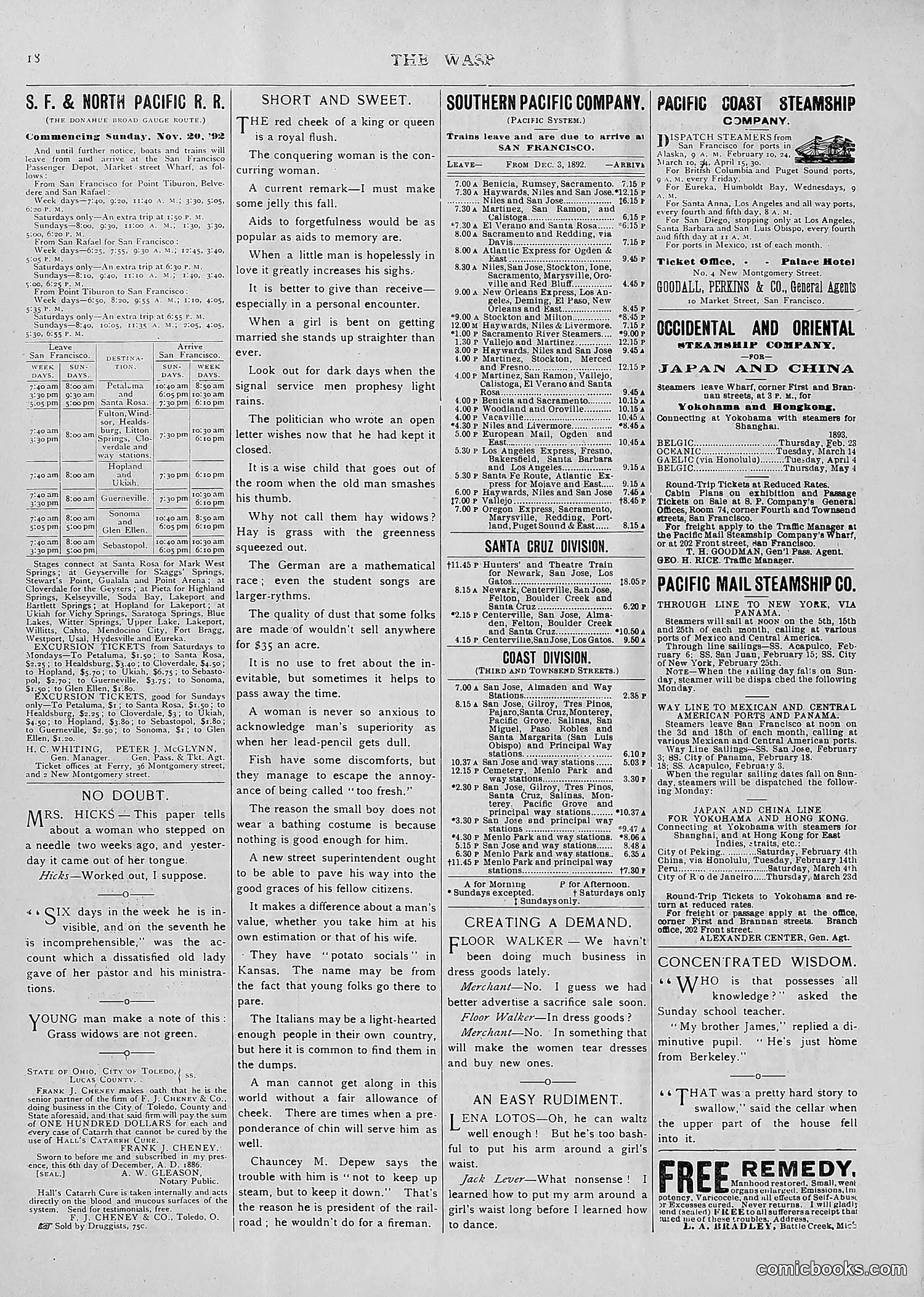 The Wasp — 1893 — page 107 of 514