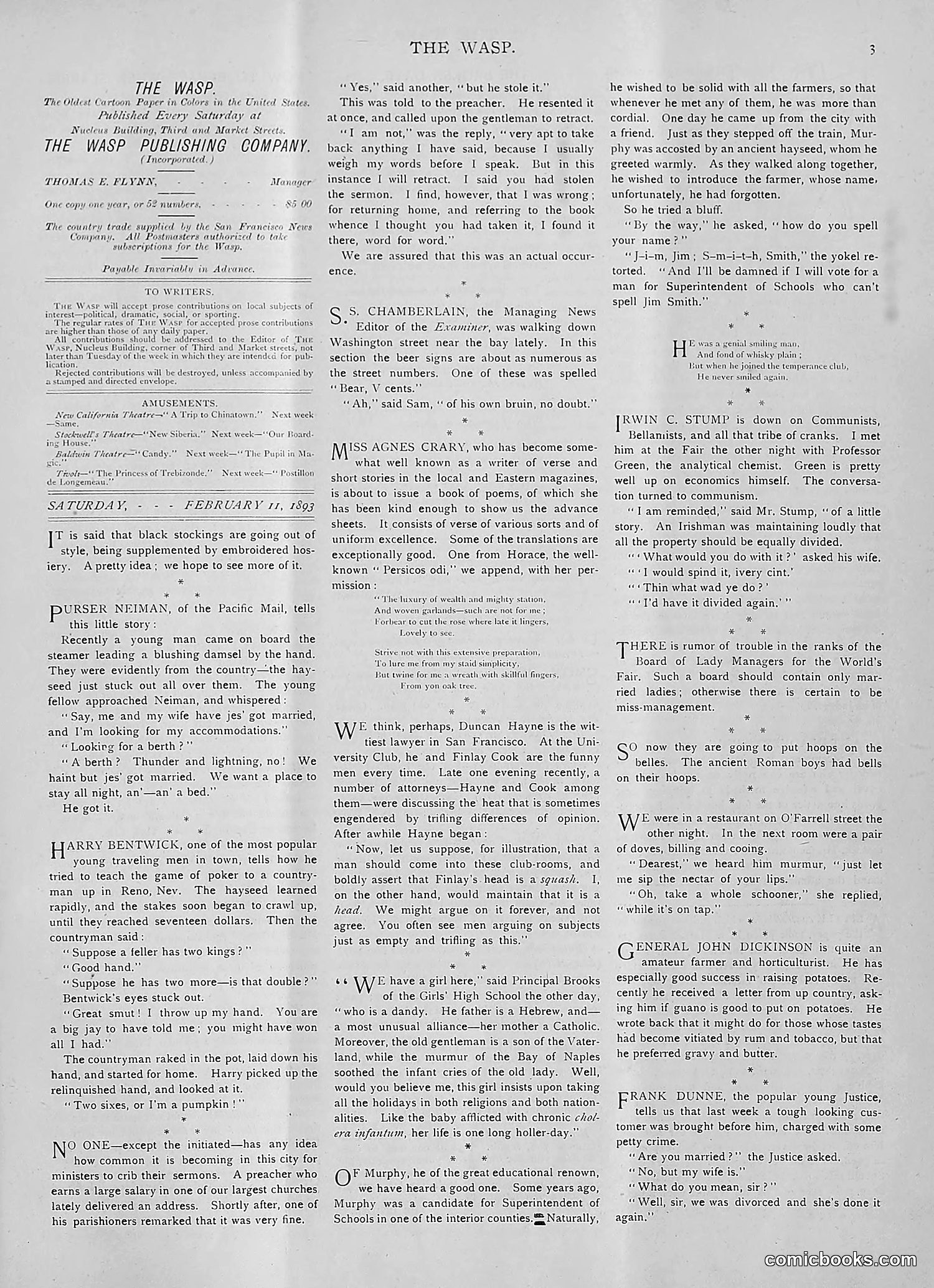 The Wasp — 1893 — page 112 of 514