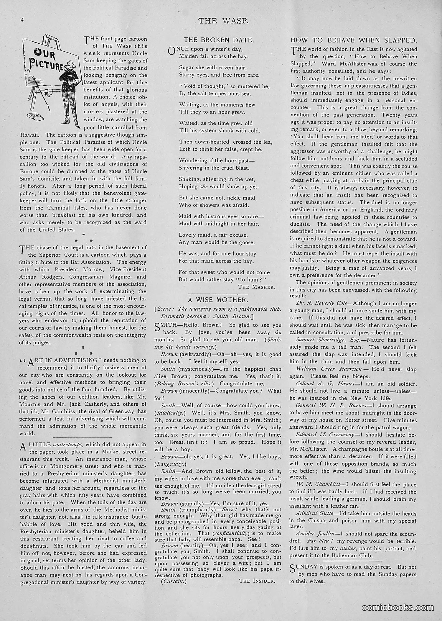 The Wasp — 1893 — page 113 of 514