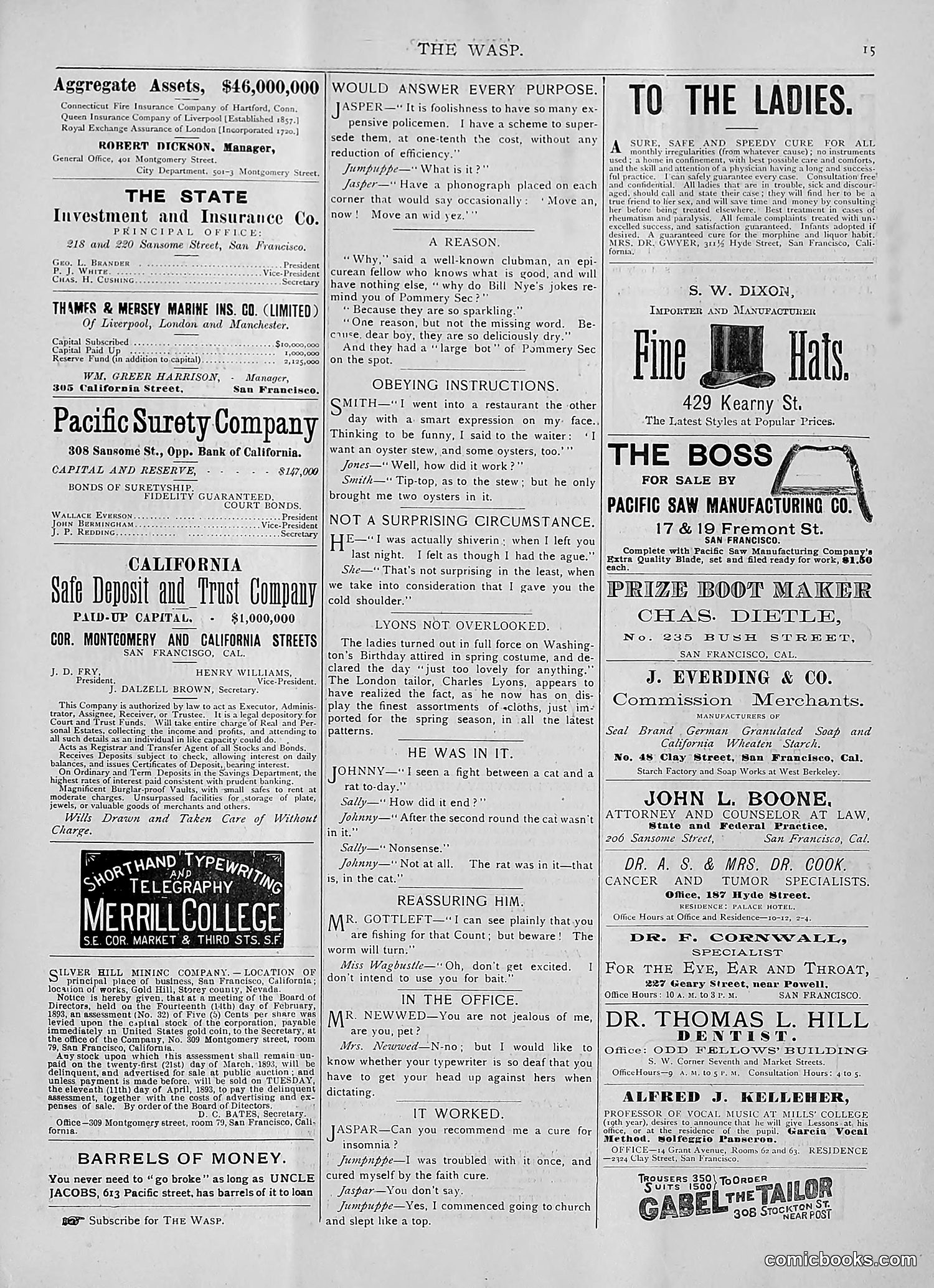The Wasp — 1893 — page 164 of 514