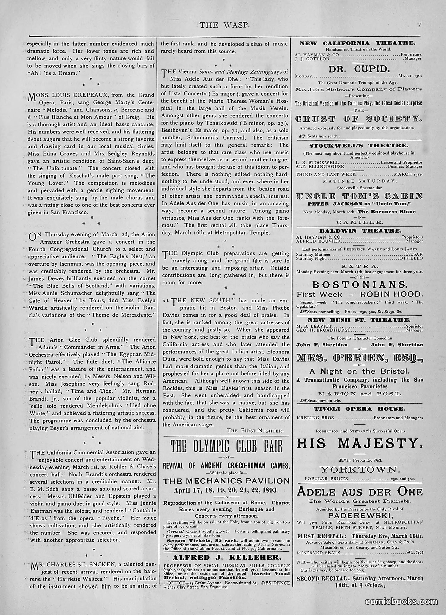 The Wasp — 1893 — page 196 of 514