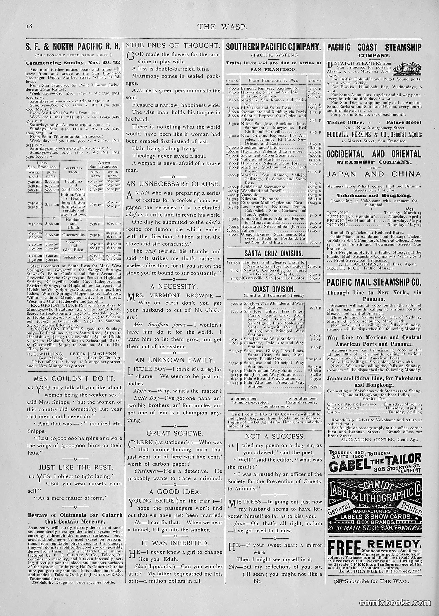 The Wasp — 1893 — page 207 of 514