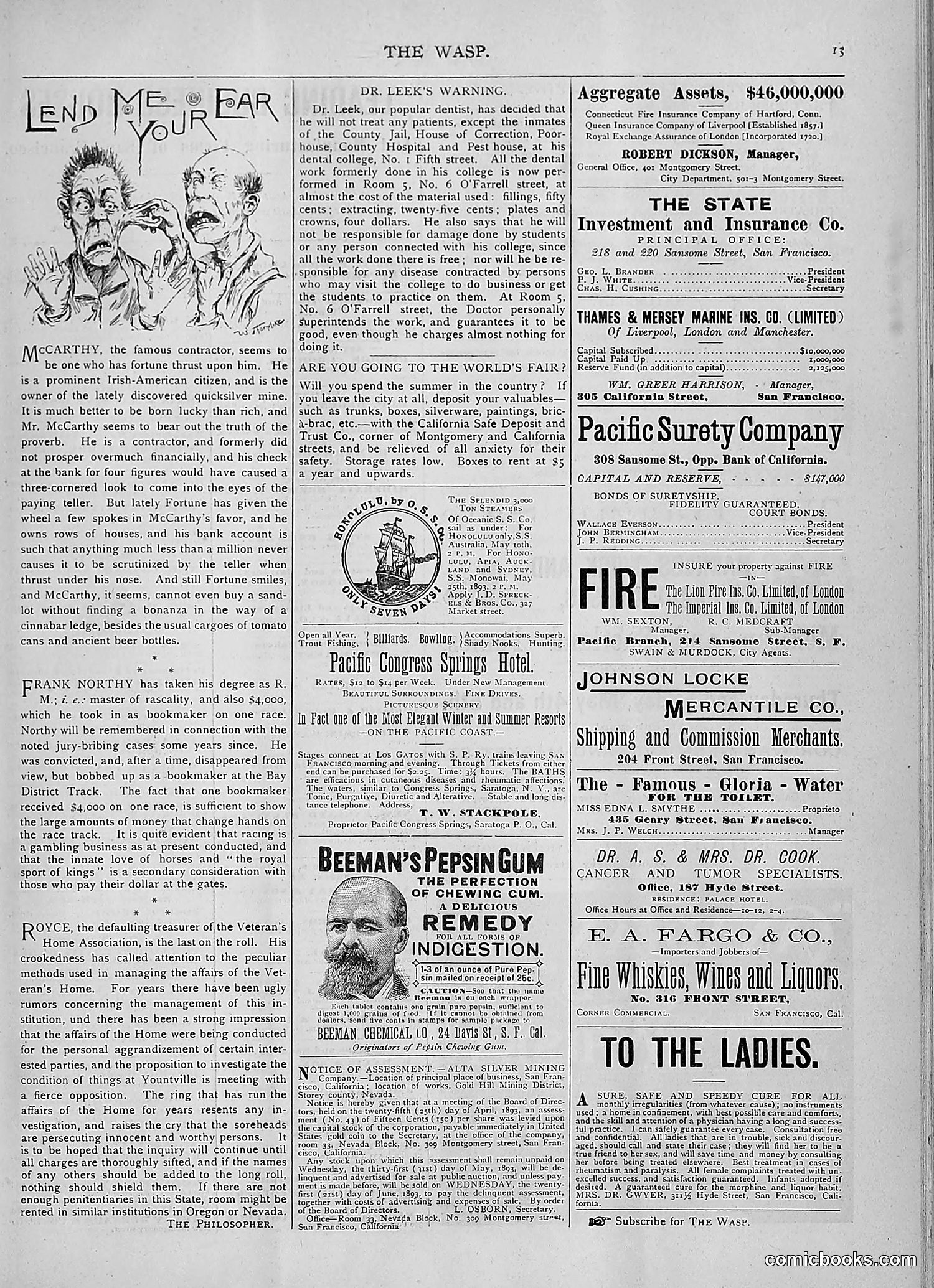 The Wasp — 1893 — page 346 of 514