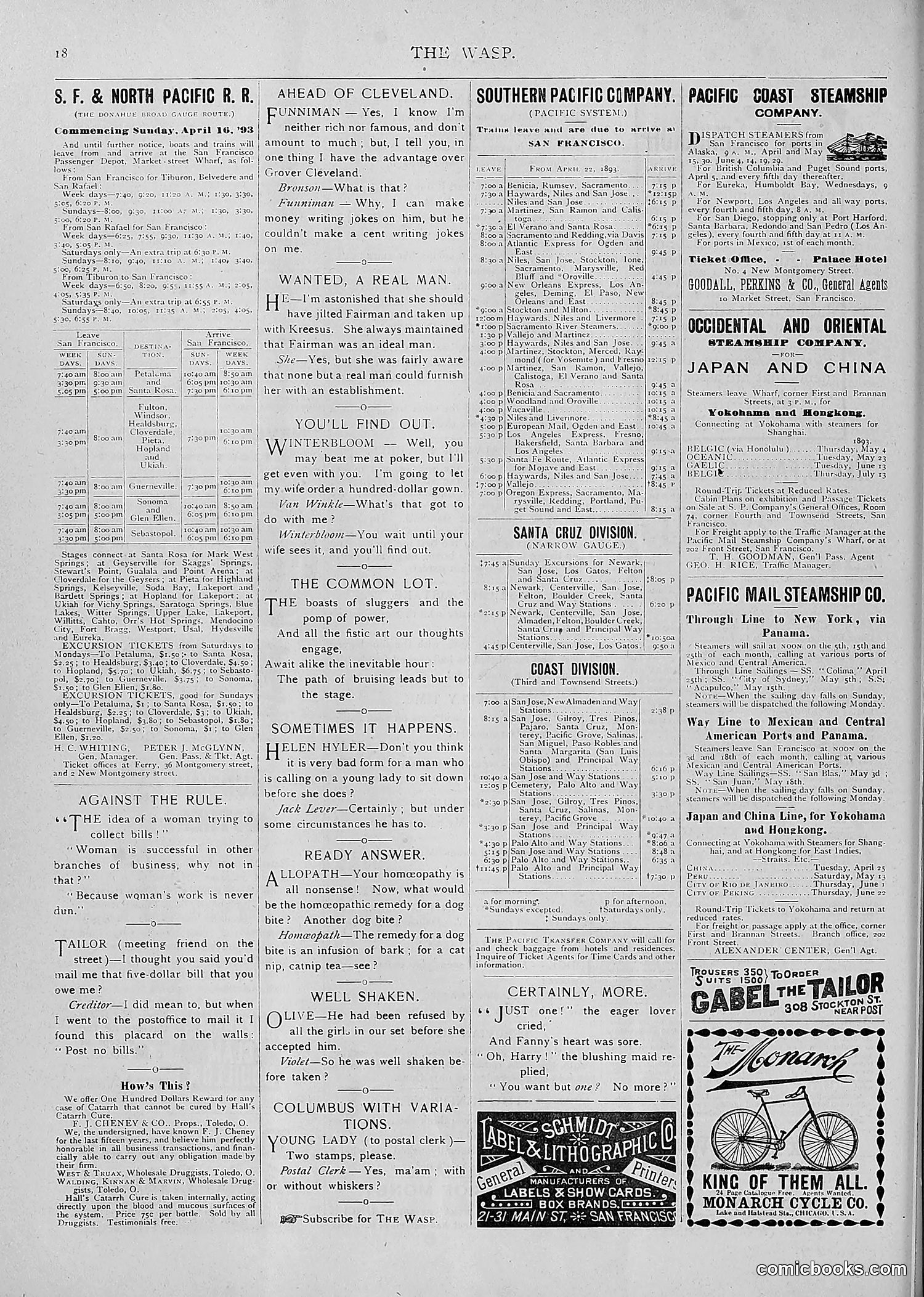 The Wasp — 1893 — page 351 of 514