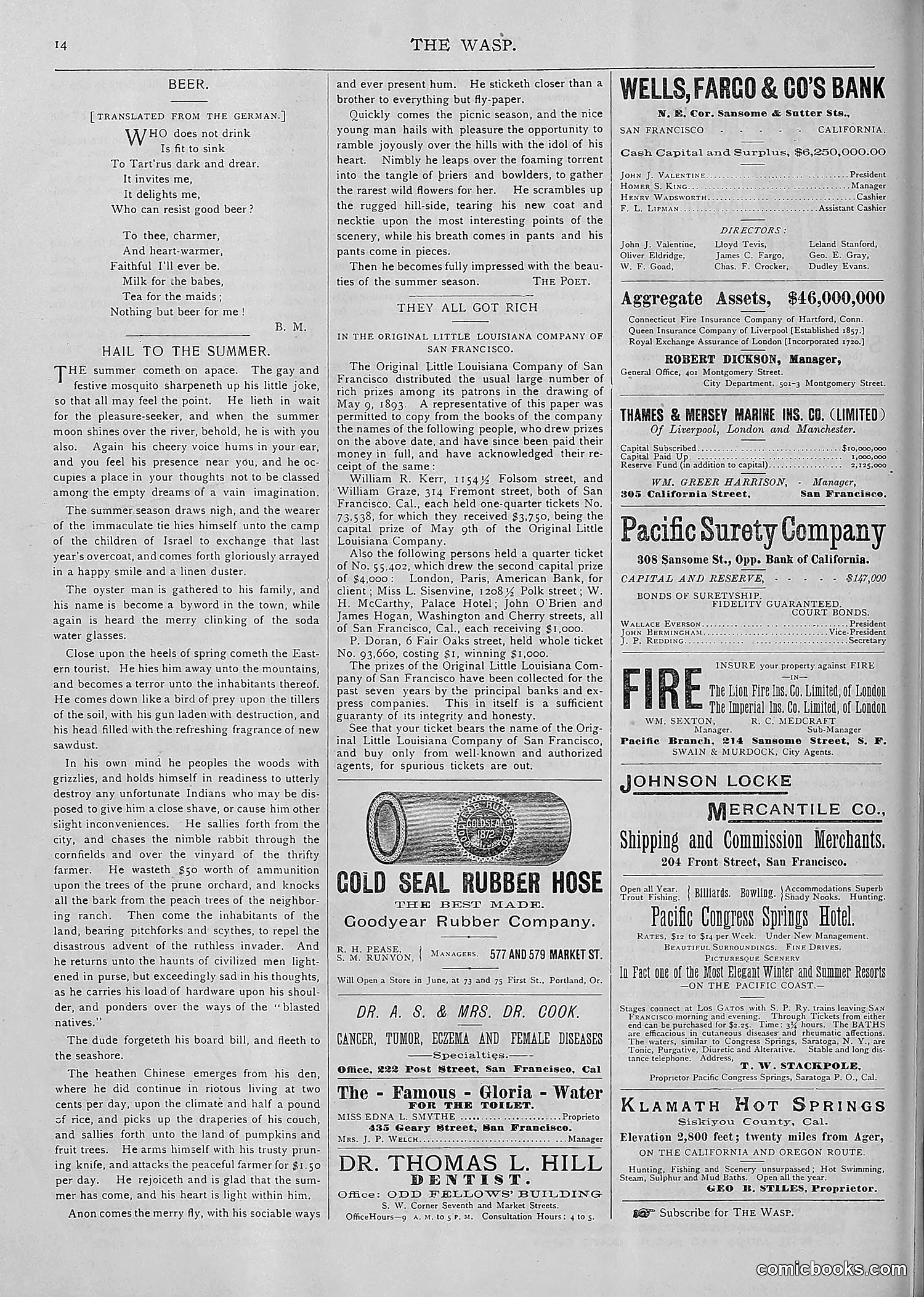 The Wasp — 1893 — page 431 of 514