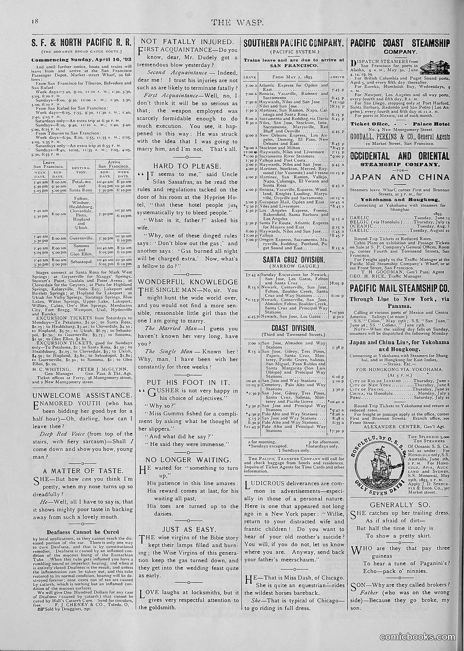 The Wasp — 1893 — page 435 of 514