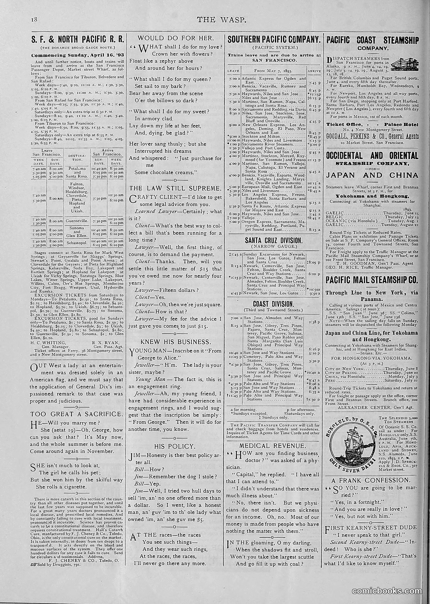 The Wasp — 1893 — page 457 of 514
