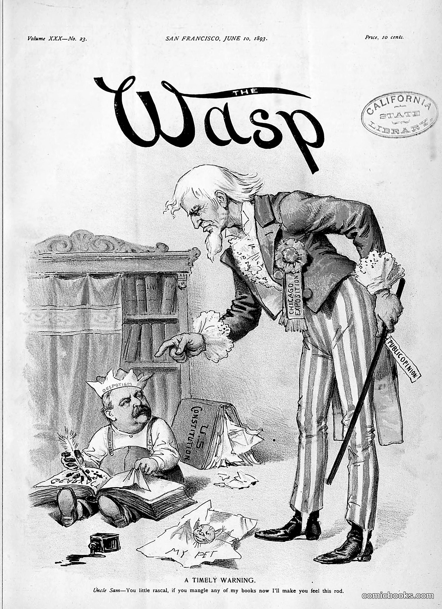 The Wasp — 1893 — page 460 of 514