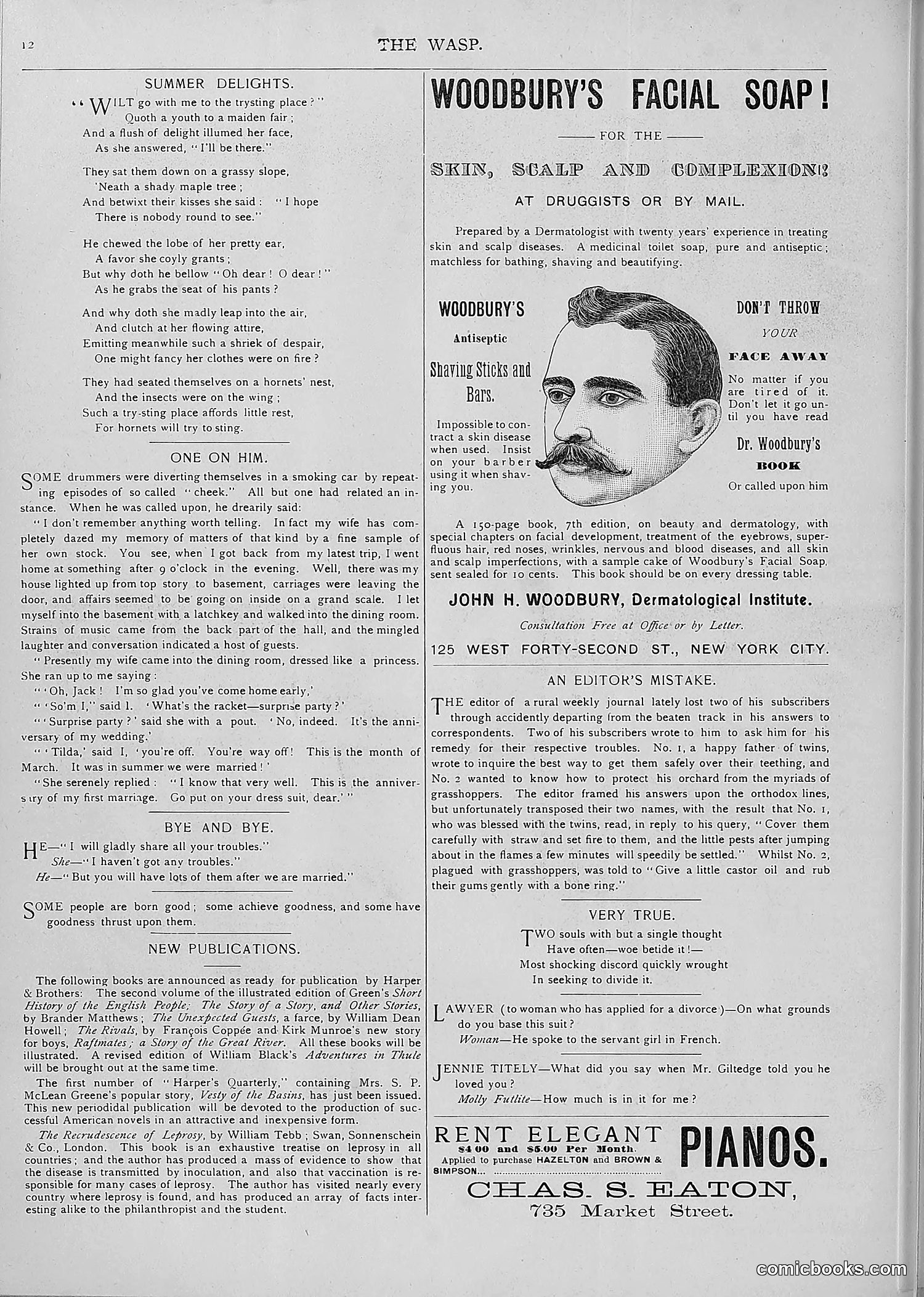 The Wasp — 1893 — page 471 of 514