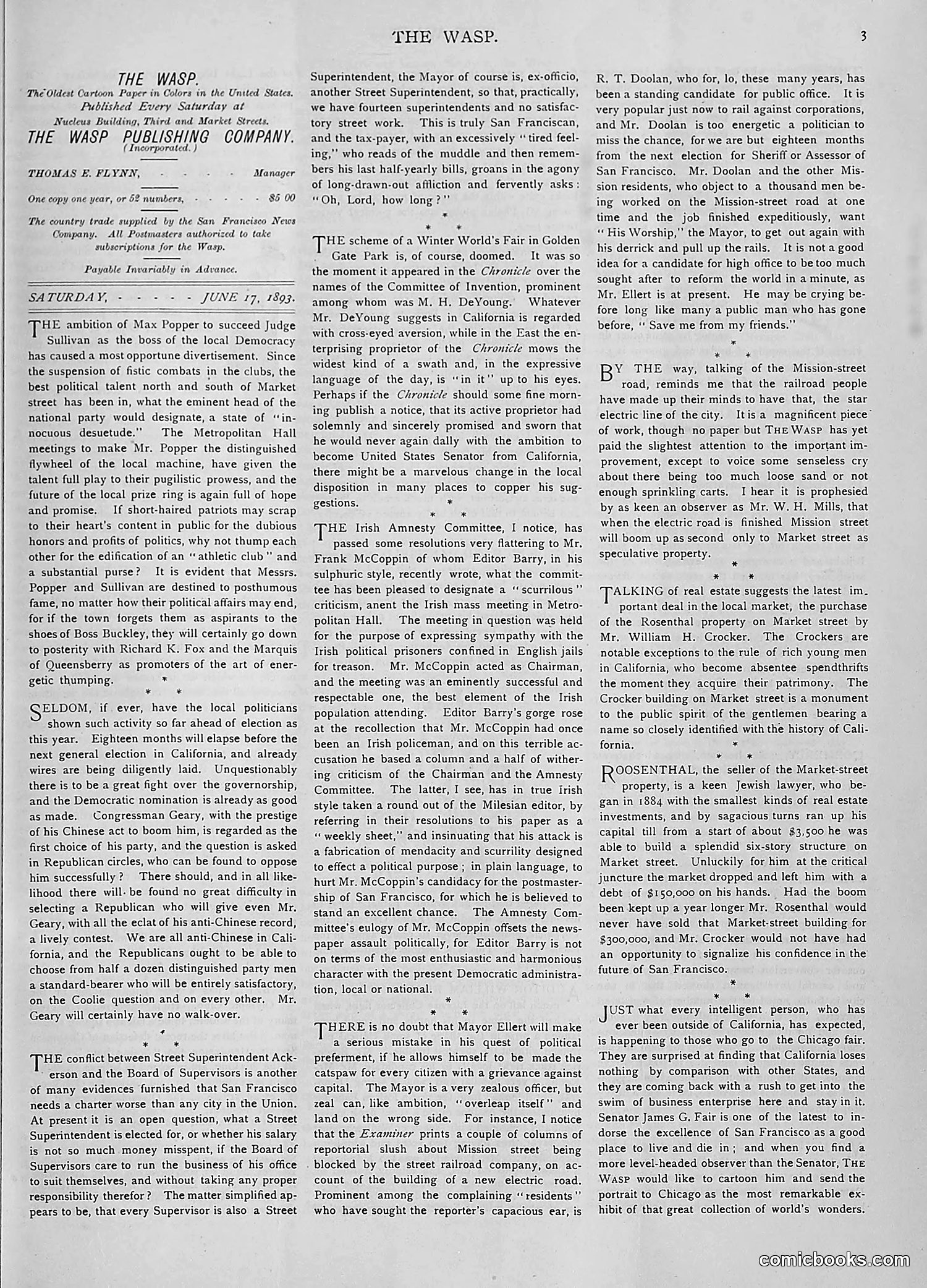 The Wasp — 1893 — page 482 of 514