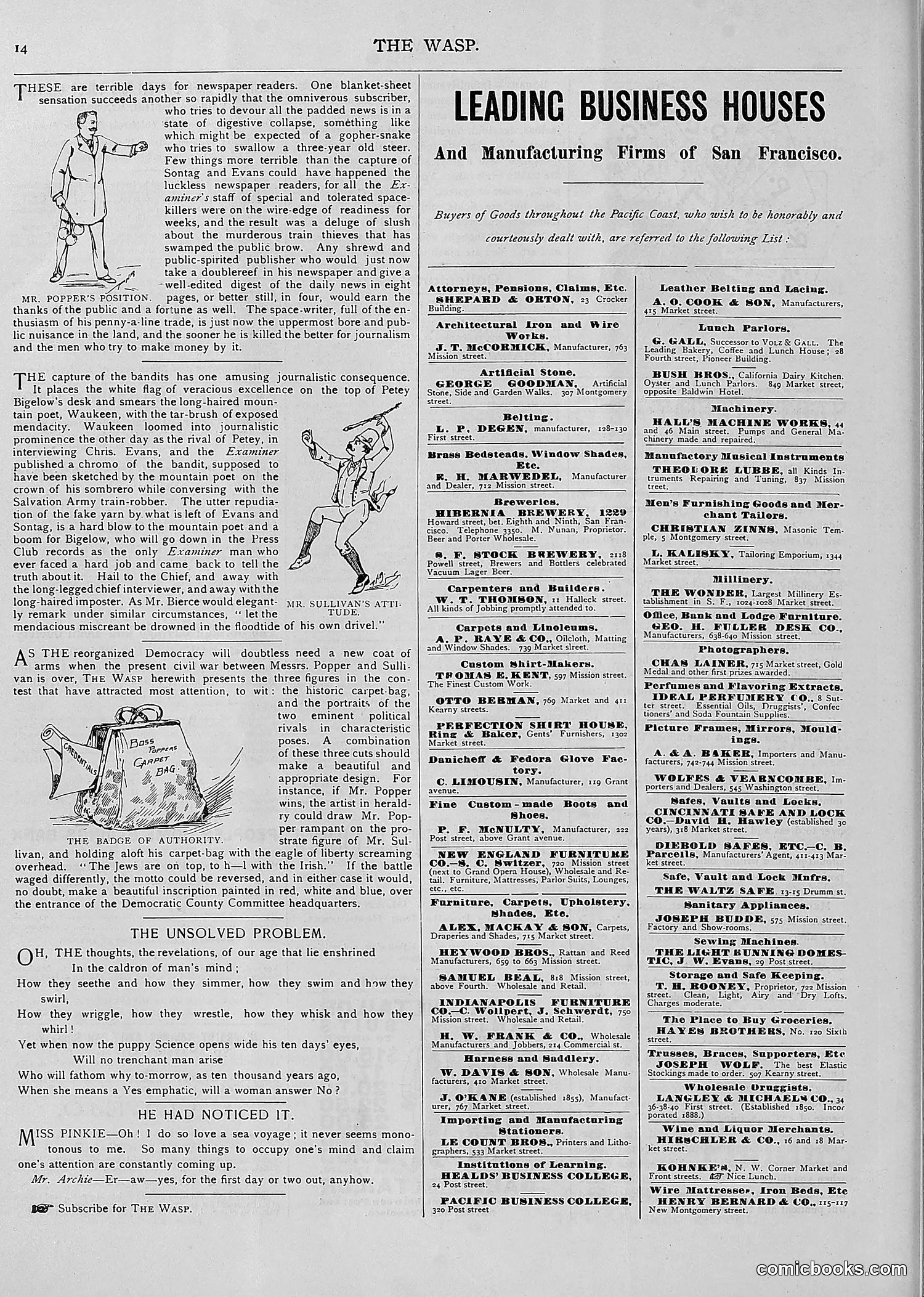 The Wasp — 1893 — page 493 of 514