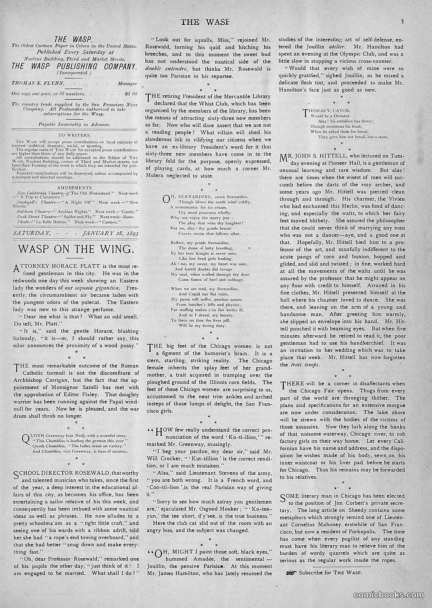 The Wasp — 1893 — page 72 of 514