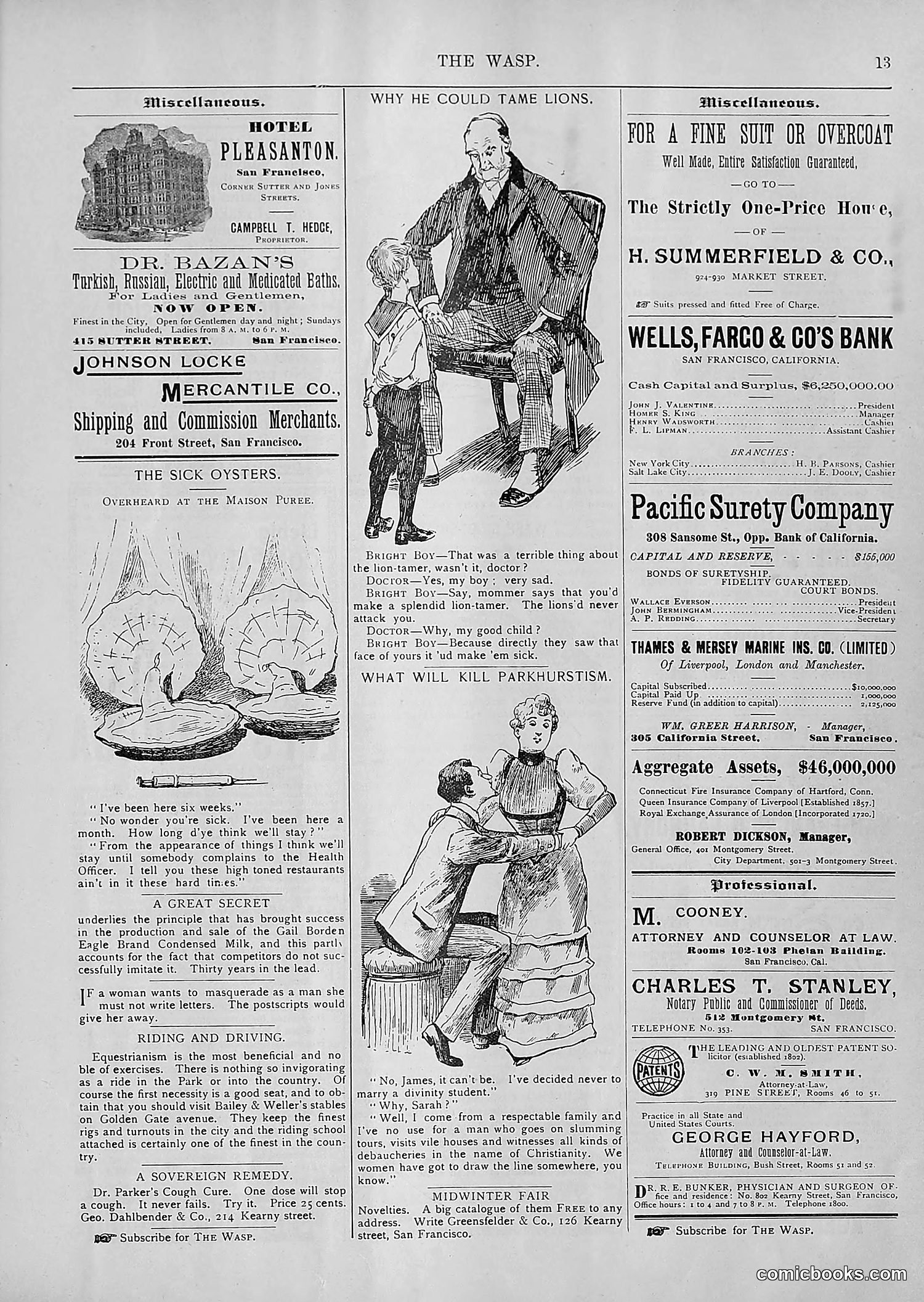 The Wasp — 1894 — page 144 of 552
