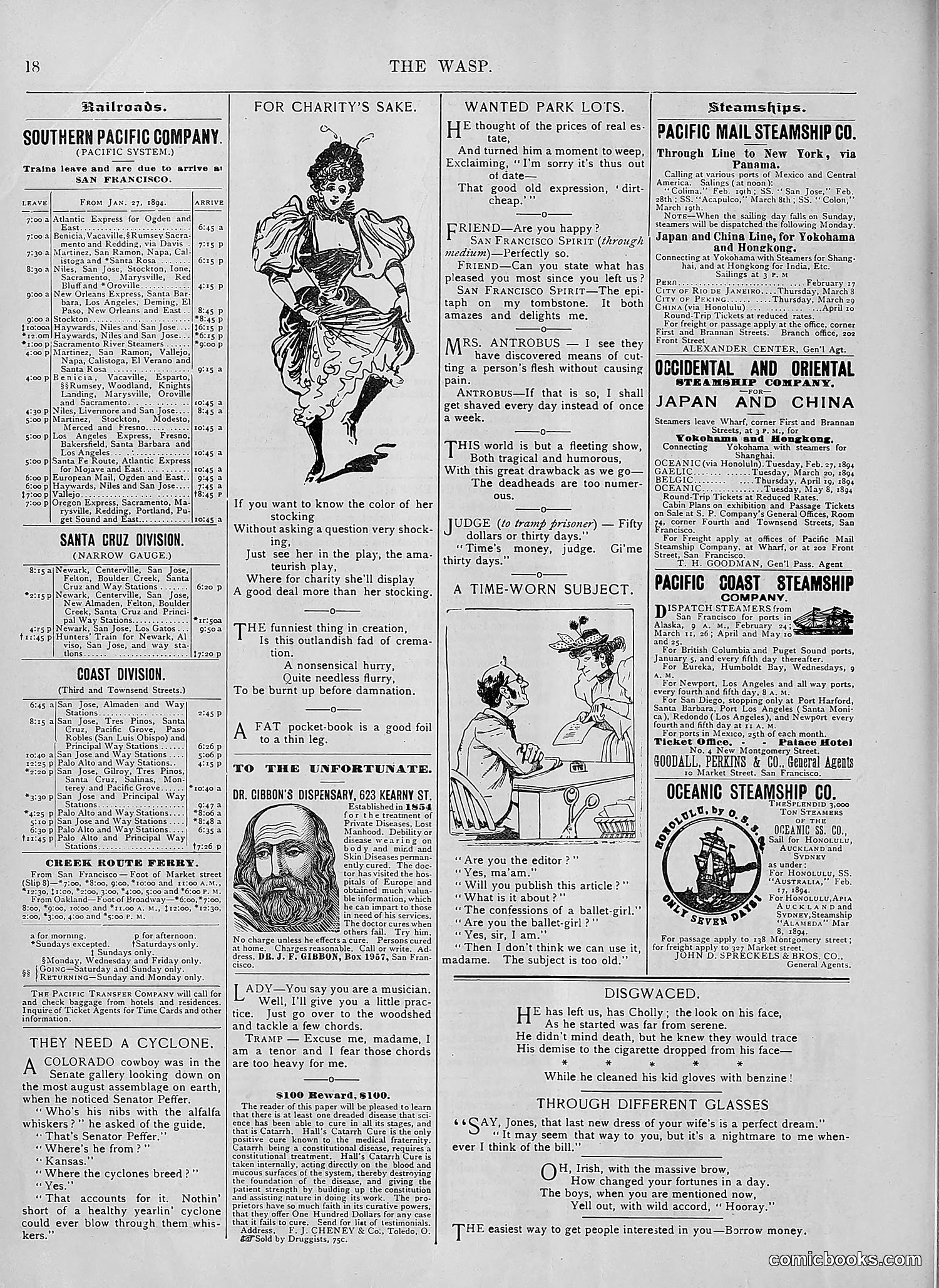 The Wasp — 1894 — page 149 of 552