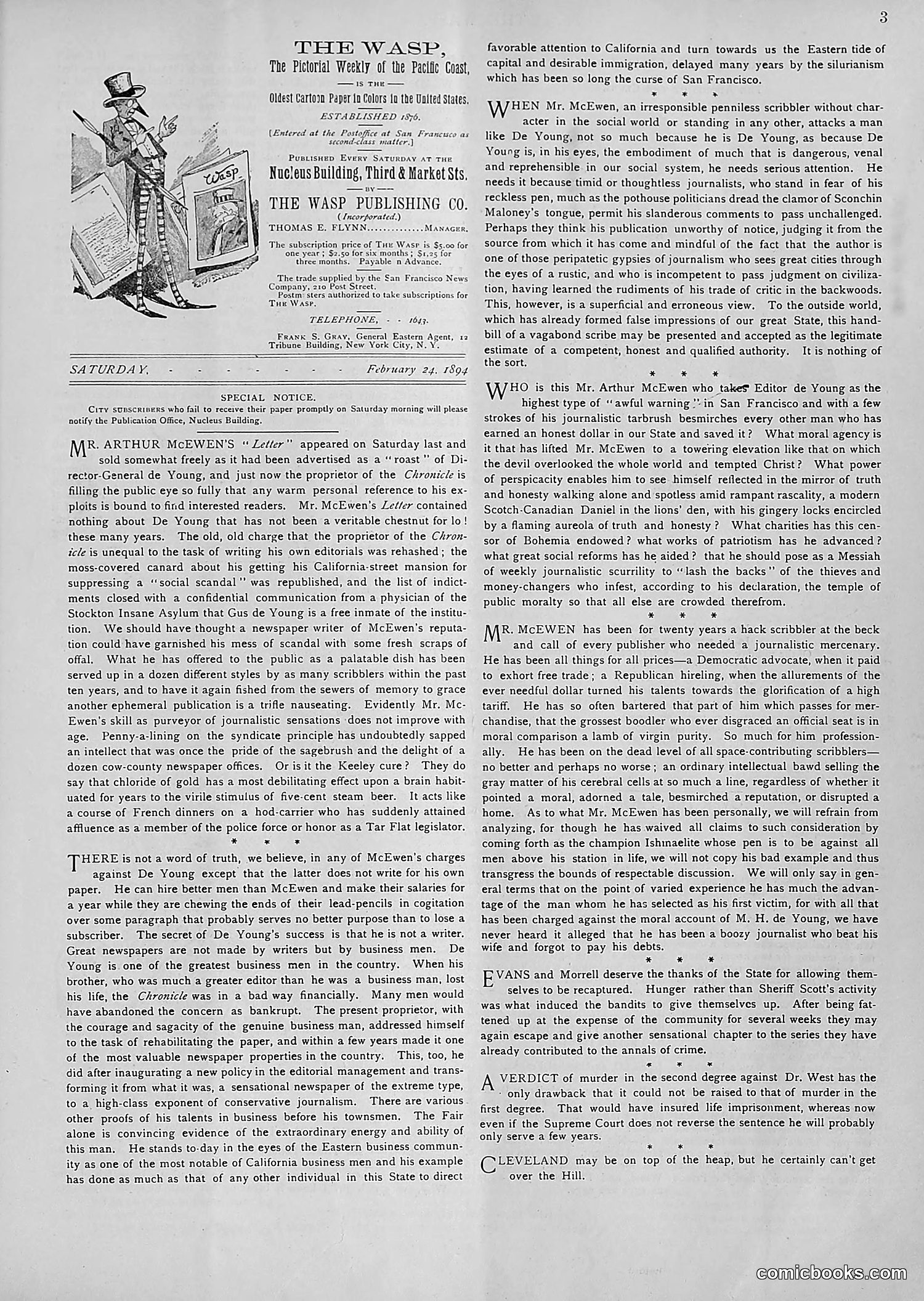 The Wasp — 1894 — page 154 of 552