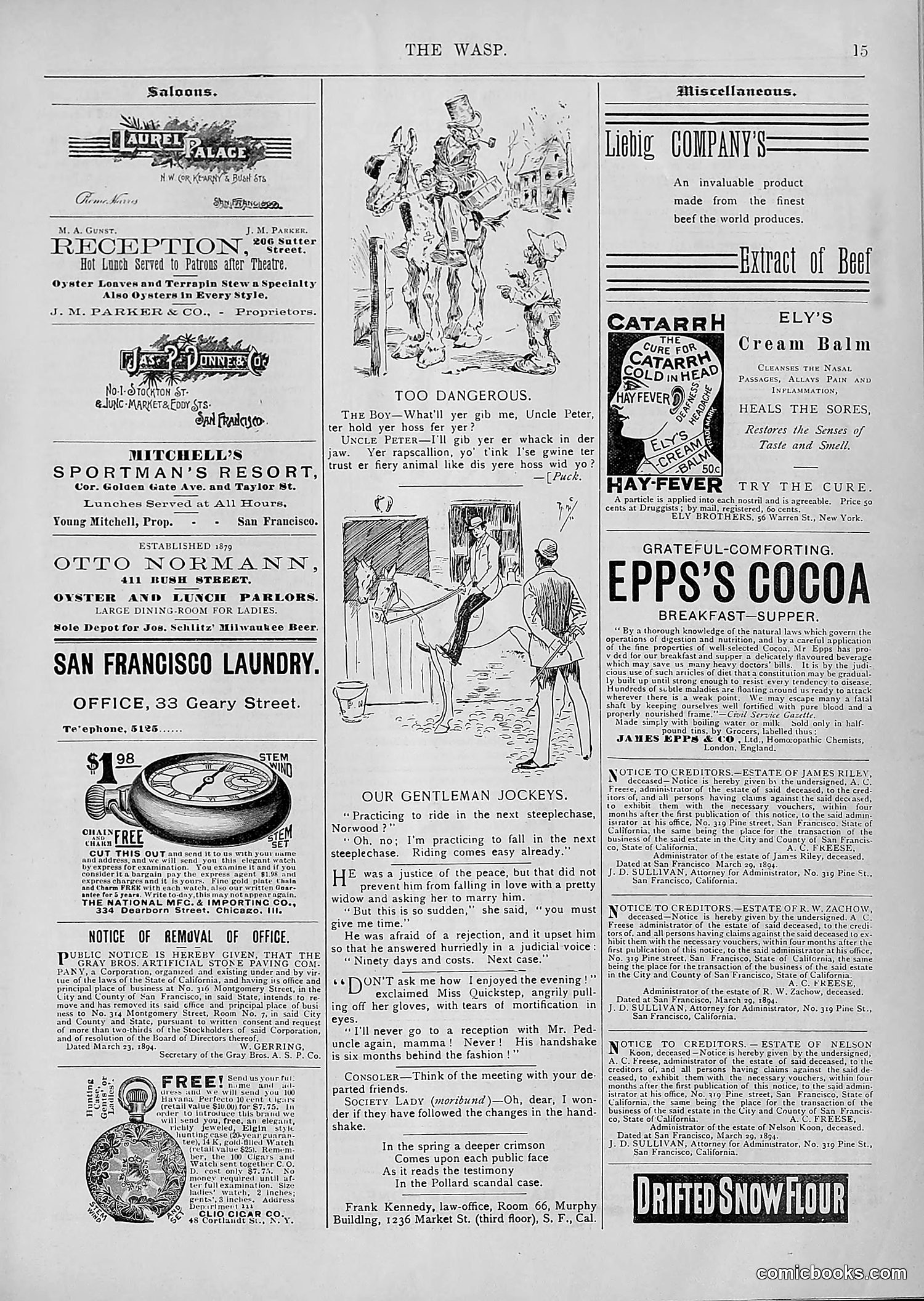 The Wasp — 1894 — page 290 of 552
