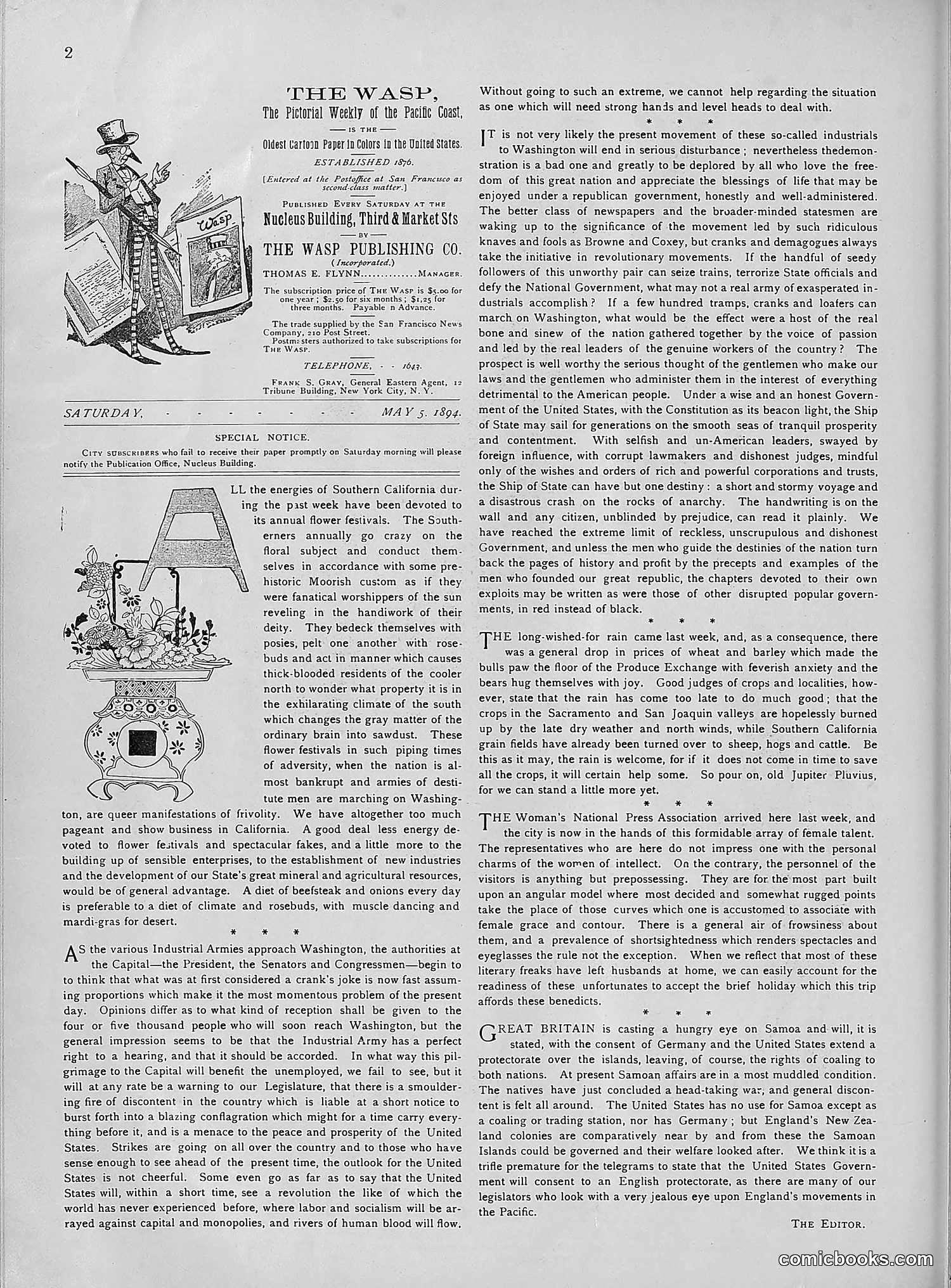 The Wasp — 1894 — page 359 of 552
