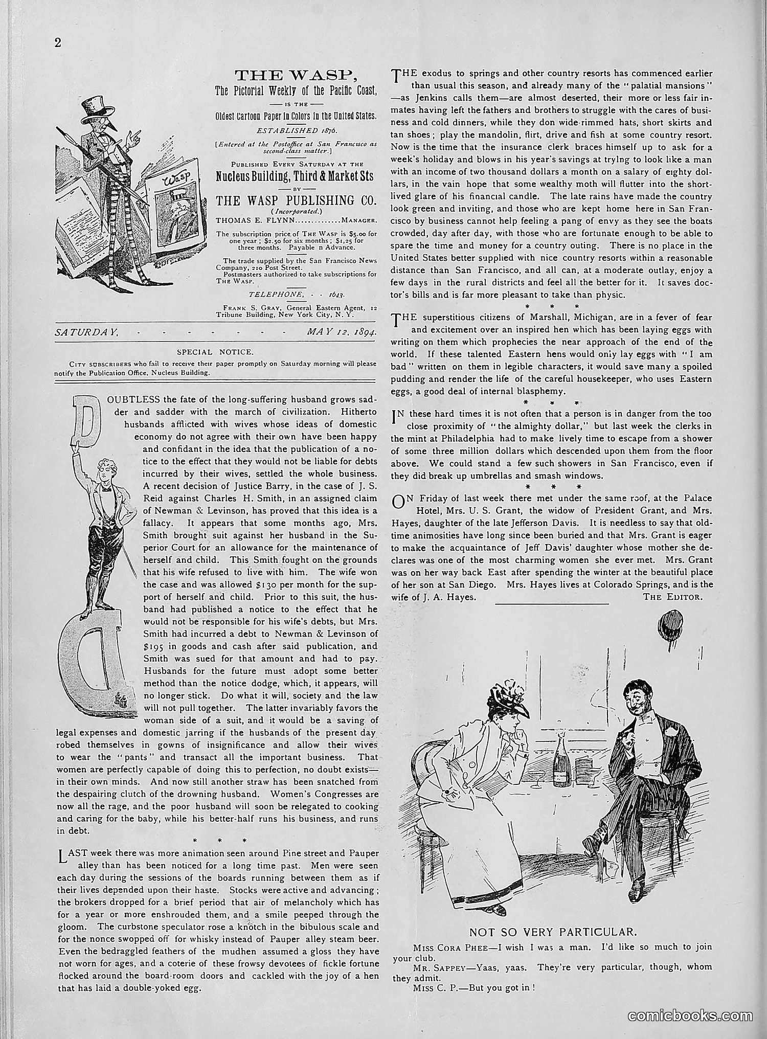 The Wasp — 1894 — page 379 of 552