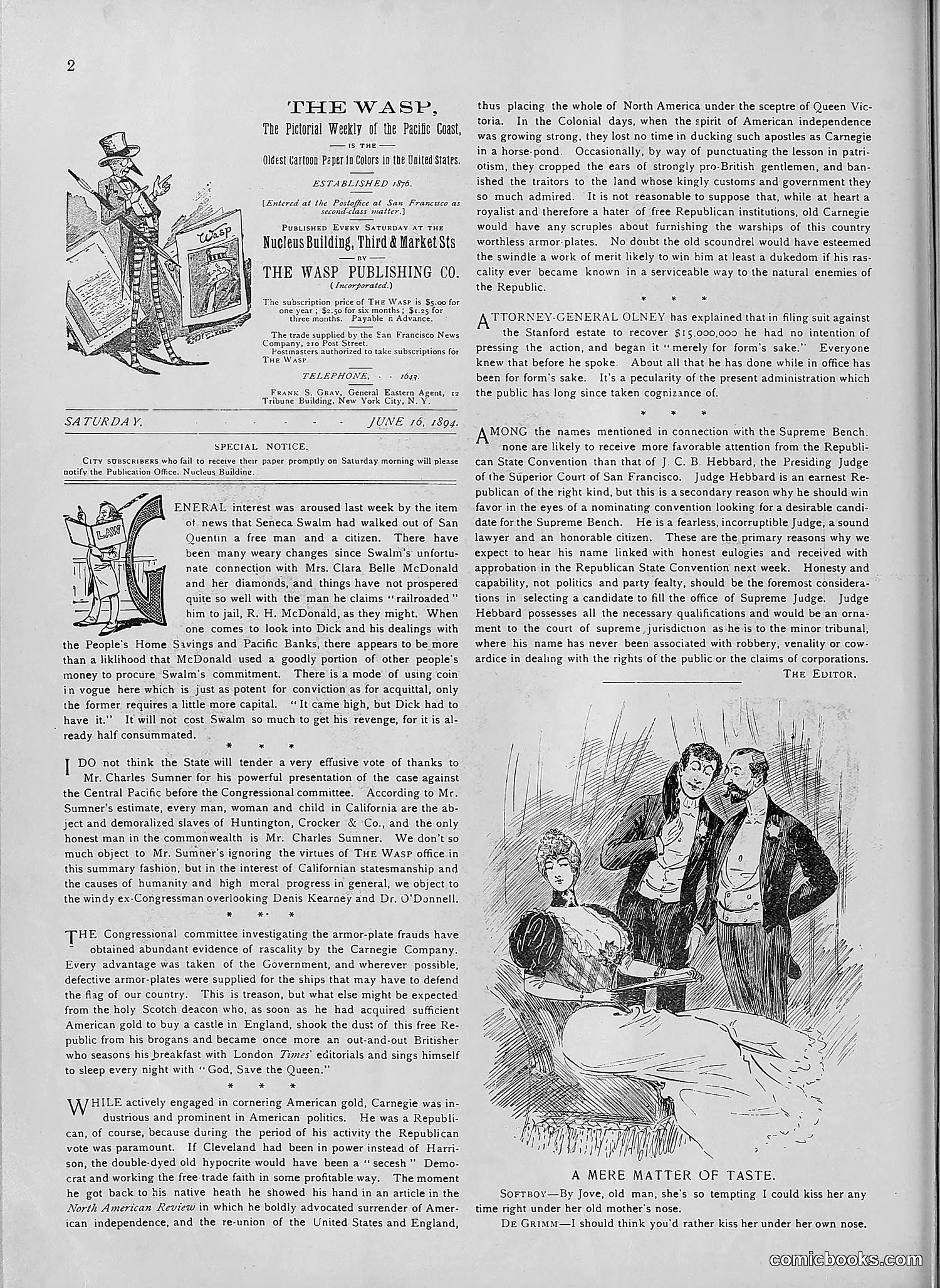 The Wasp — 1894 — page 481 of 552