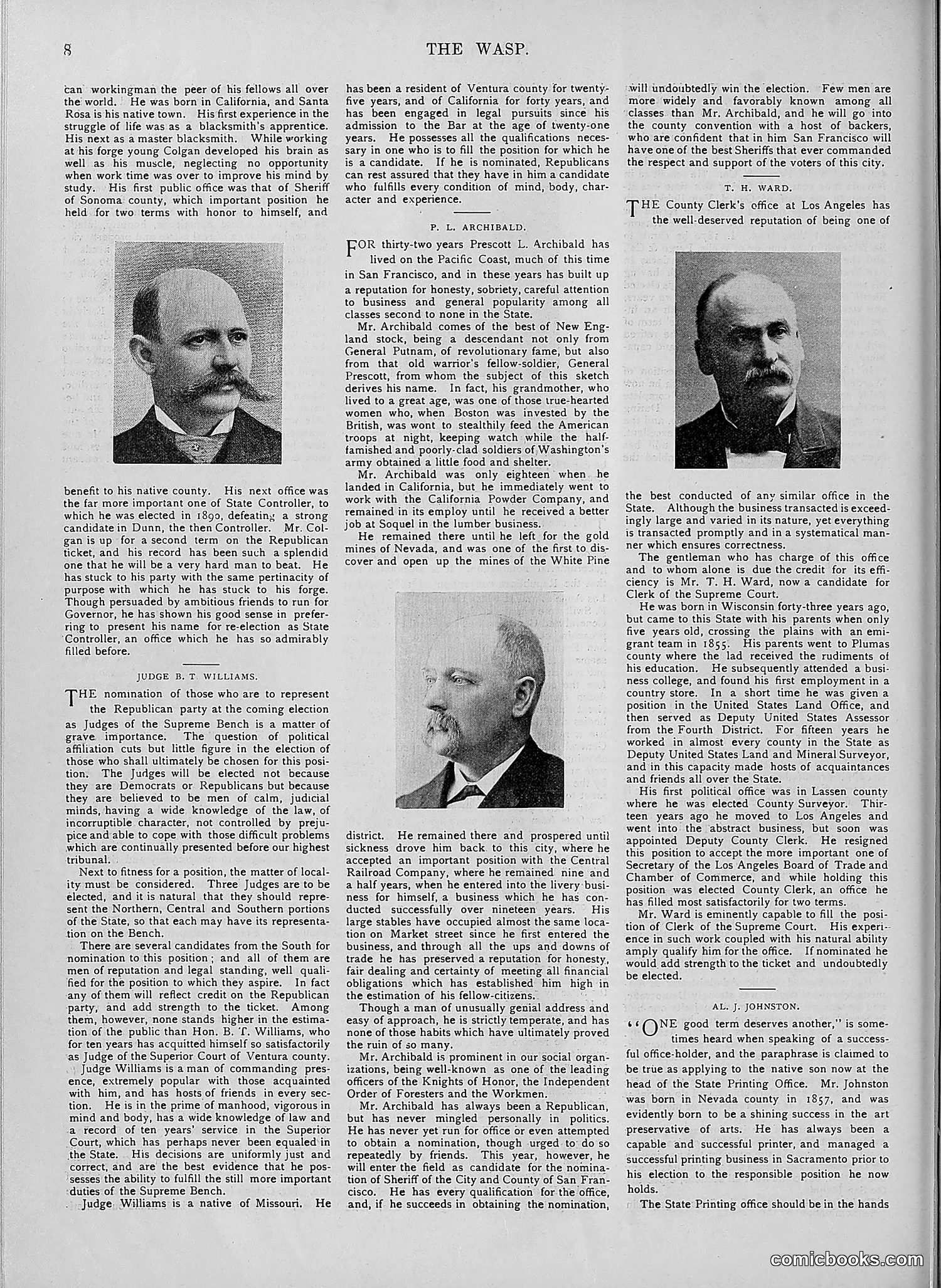 The Wasp — 1894 — page 487 of 552