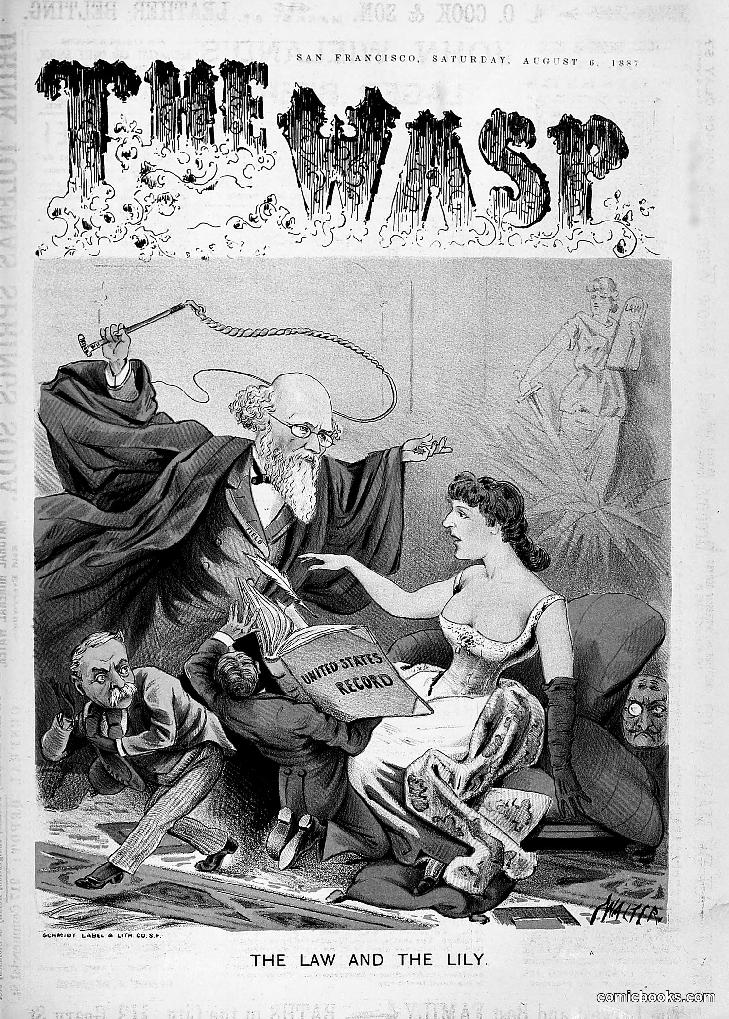 The Wasp — 1887 — page 104 of 512