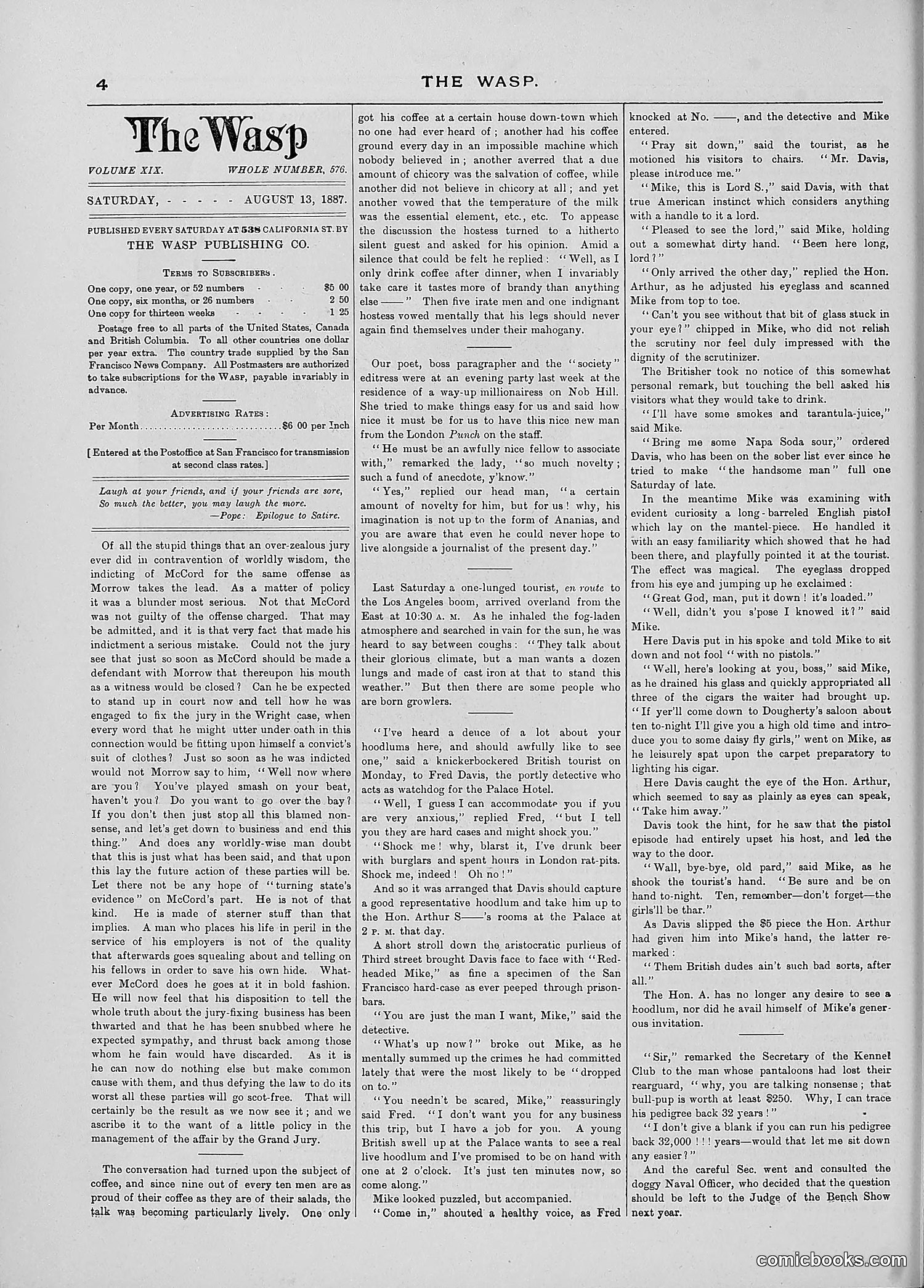 The Wasp — 1887 — page 127 of 512
