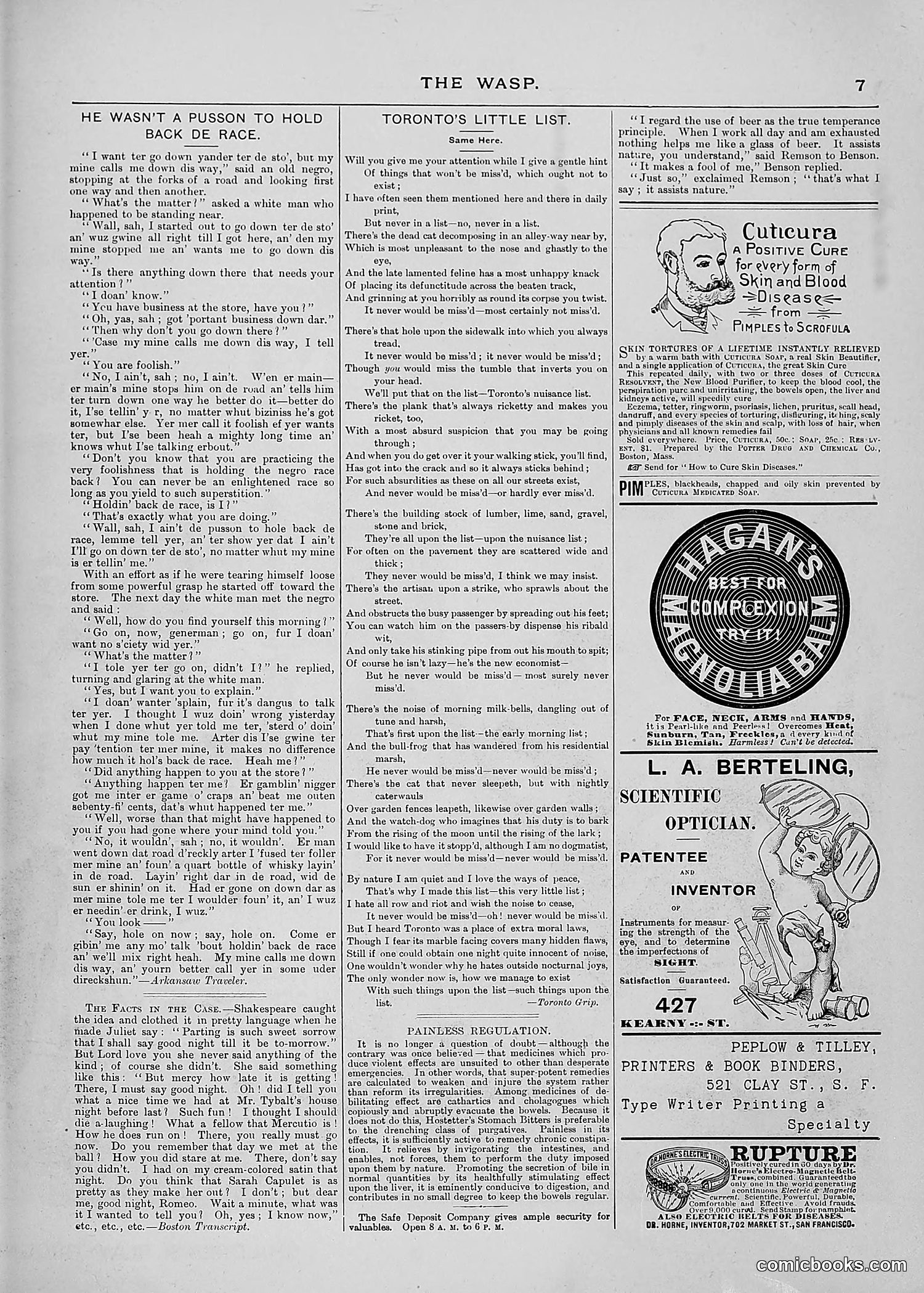 The Wasp — 1887 — page 130 of 512