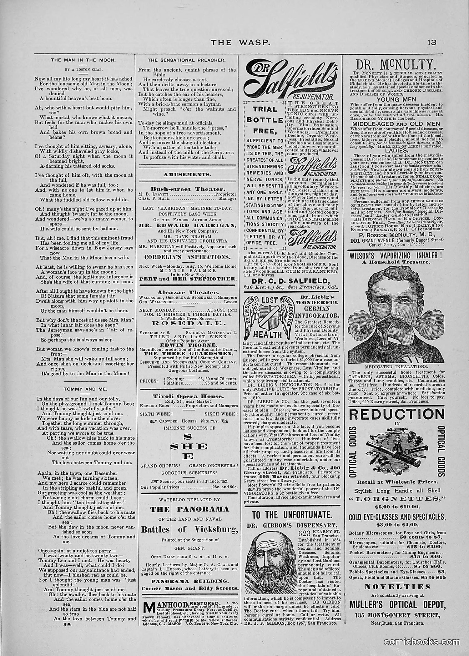The Wasp — 1887 — page 136 of 512
