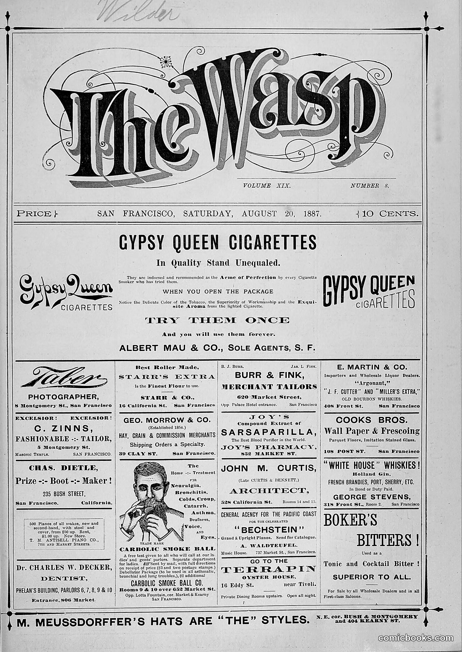 The Wasp — 1887 — page 142 of 512