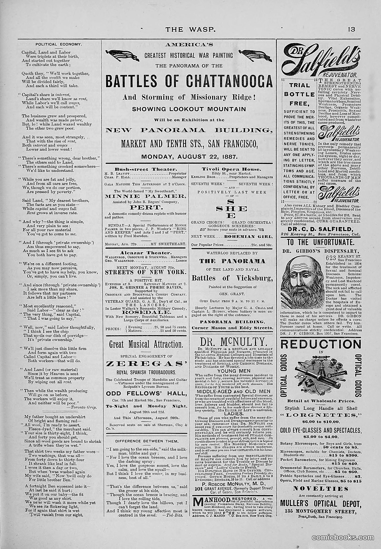 The Wasp — 1887 — page 154 of 512