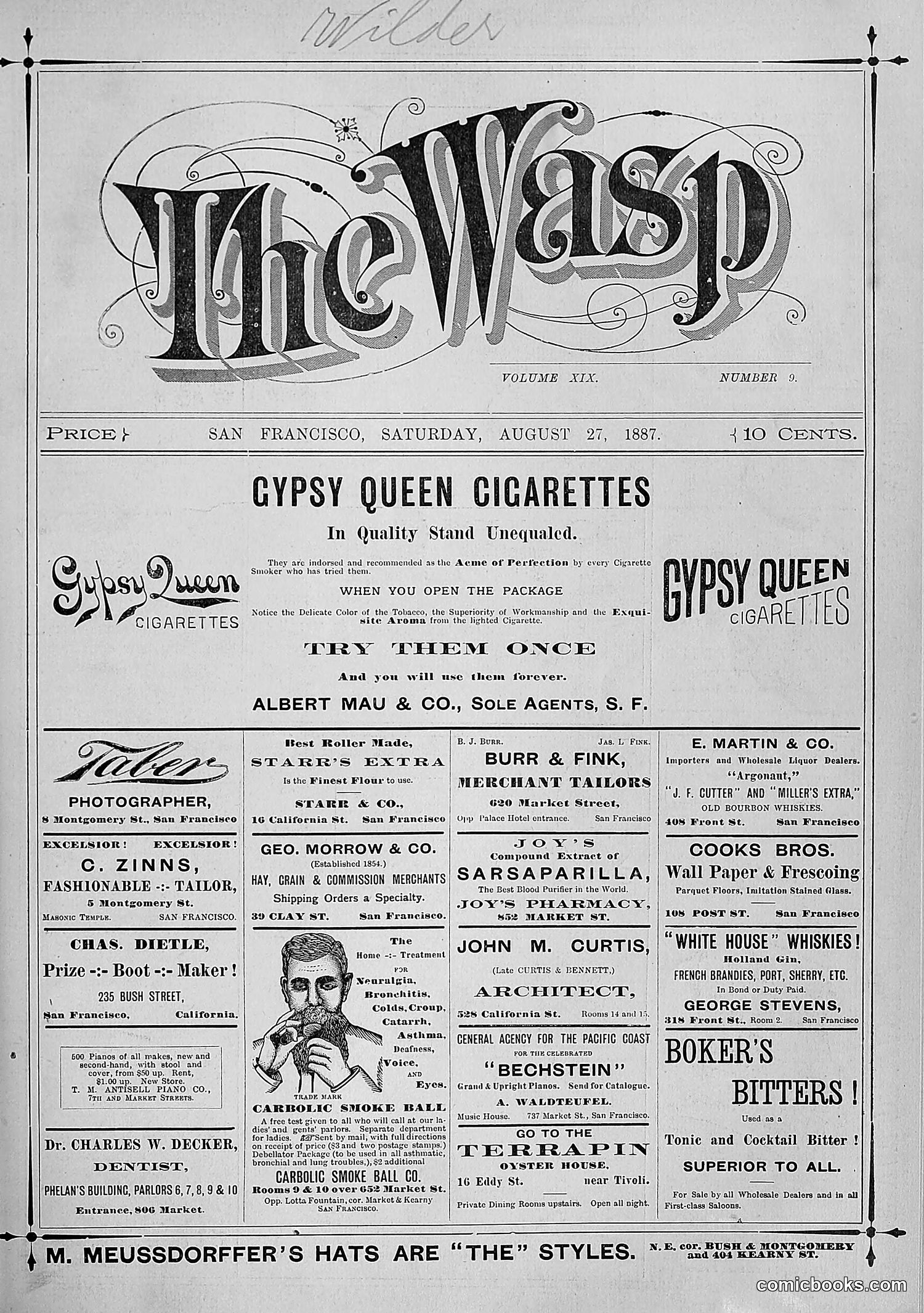 The Wasp — 1887 — page 160 of 512