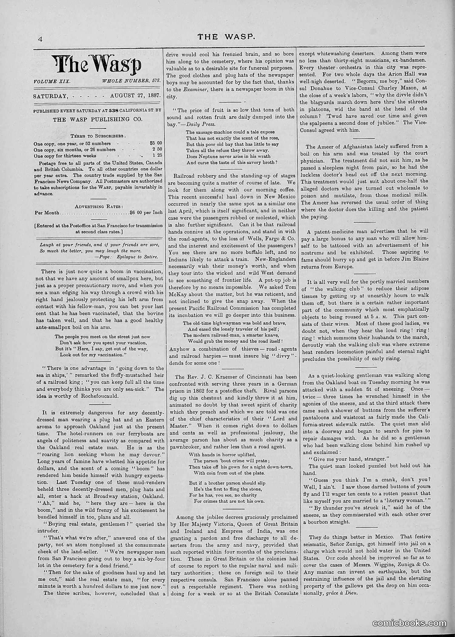 The Wasp — 1887 — page 165 of 512