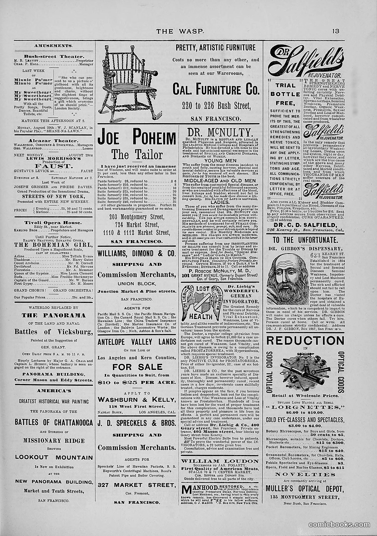 The Wasp — 1887 — page 170 of 512