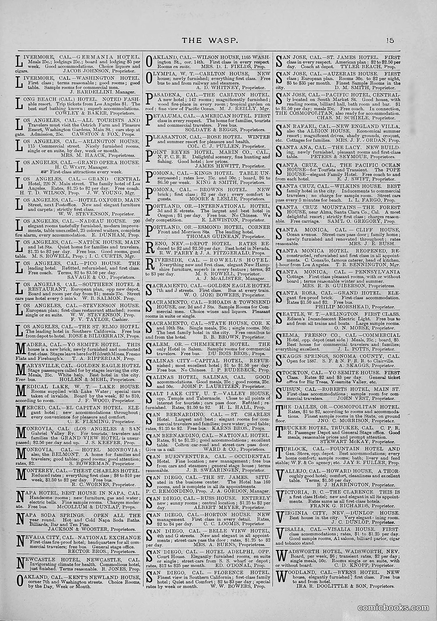 The Wasp — 1887 — page 172 of 512