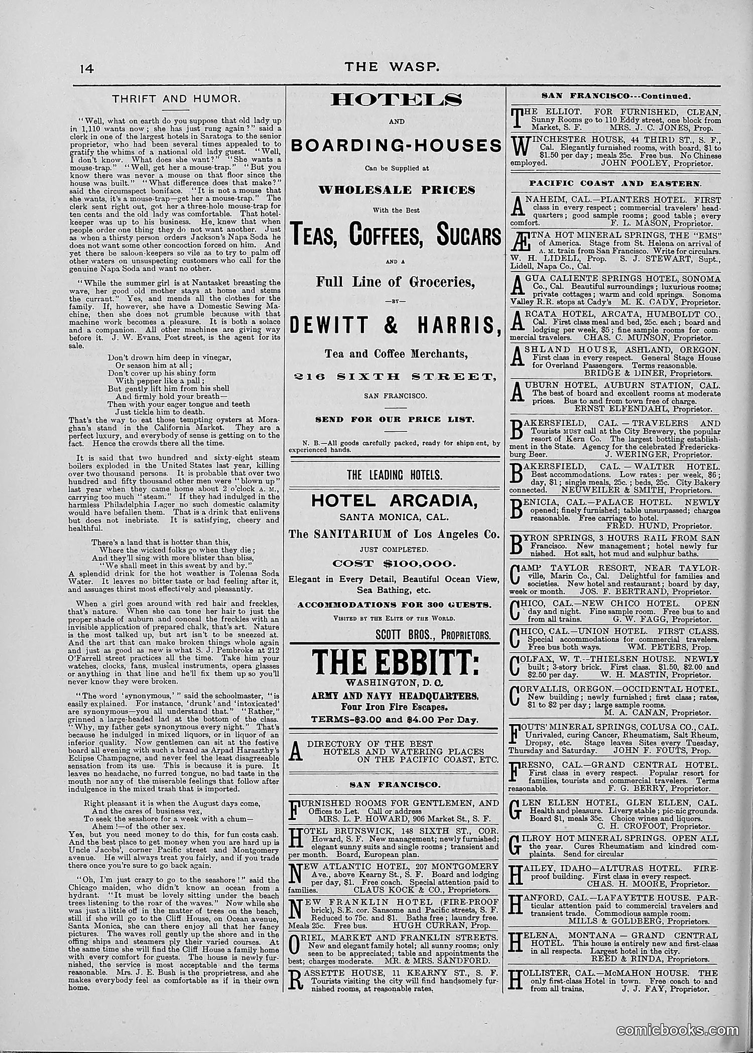The Wasp — 1887 — page 187 of 512