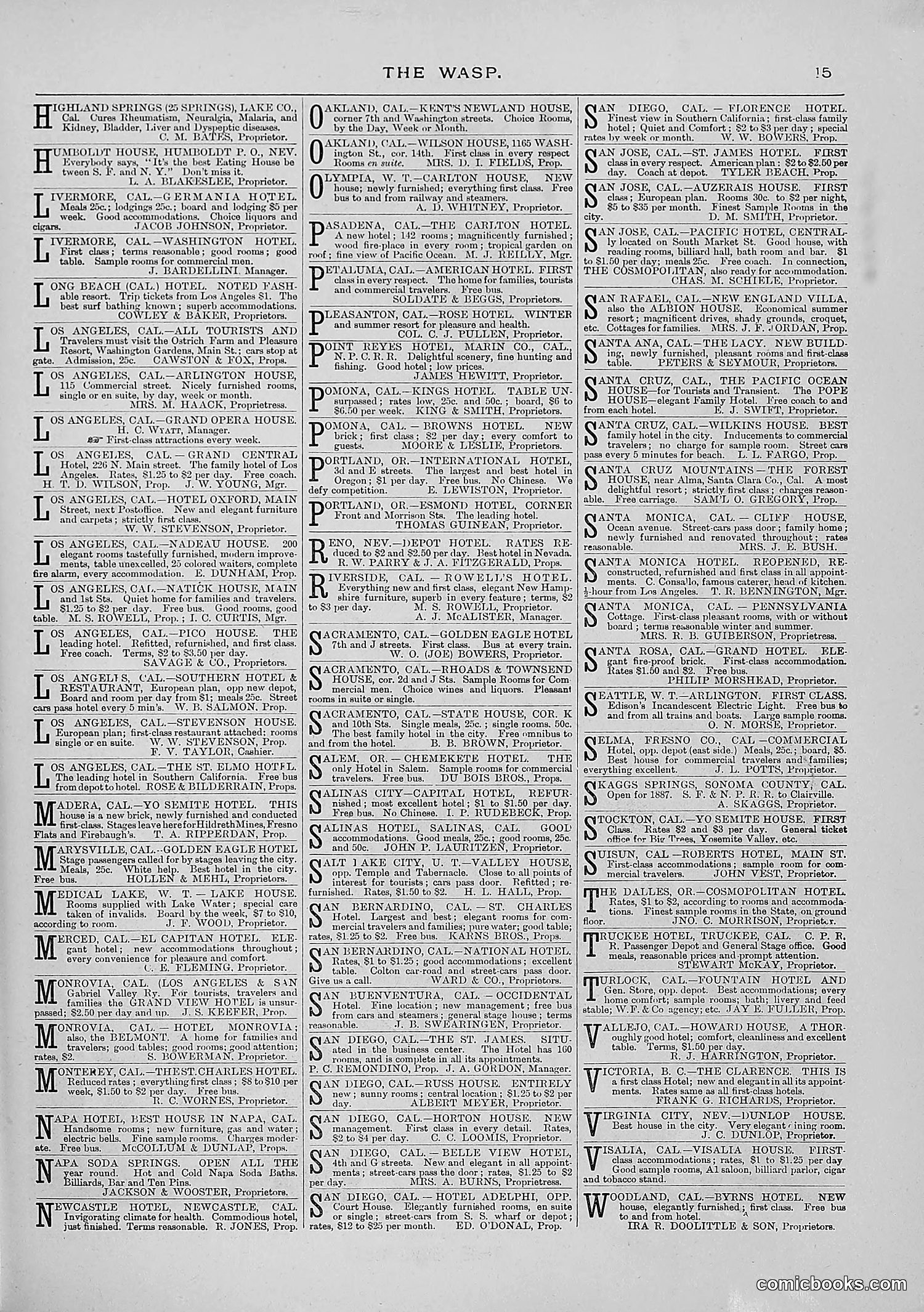 The Wasp — 1887 — page 188 of 512
