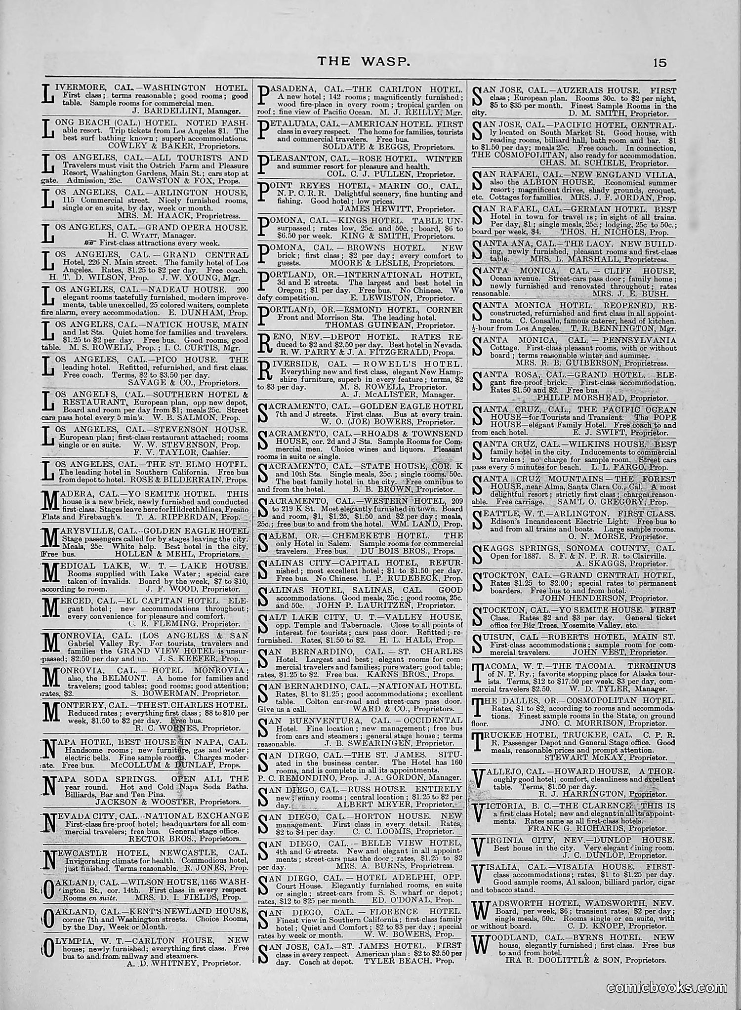 The Wasp — 1887 — page 20 of 512