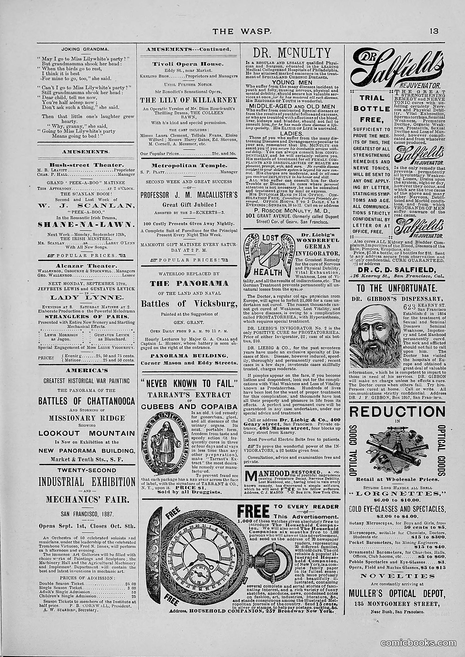 The Wasp — 1887 — page 200 of 512