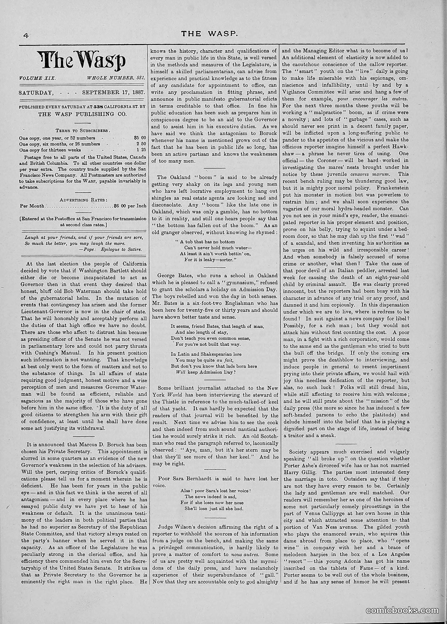 The Wasp — 1887 — page 209 of 512