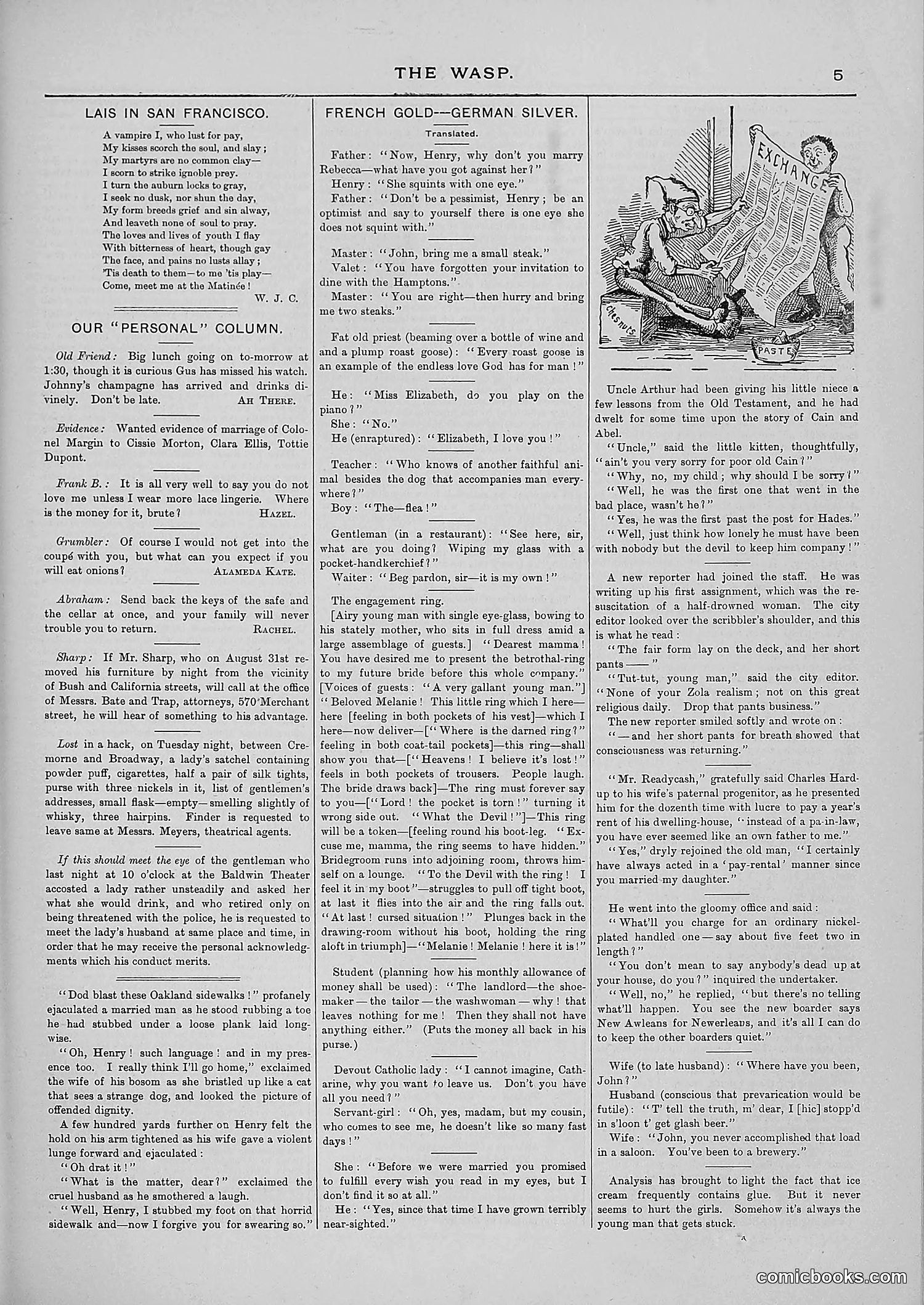 The Wasp — 1887 — page 278 of 512