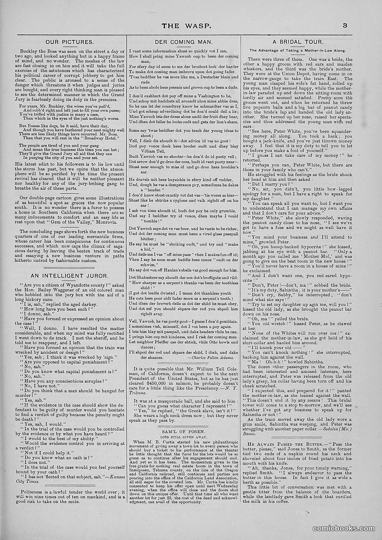 The Wasp — 1887 — page 292 of 512