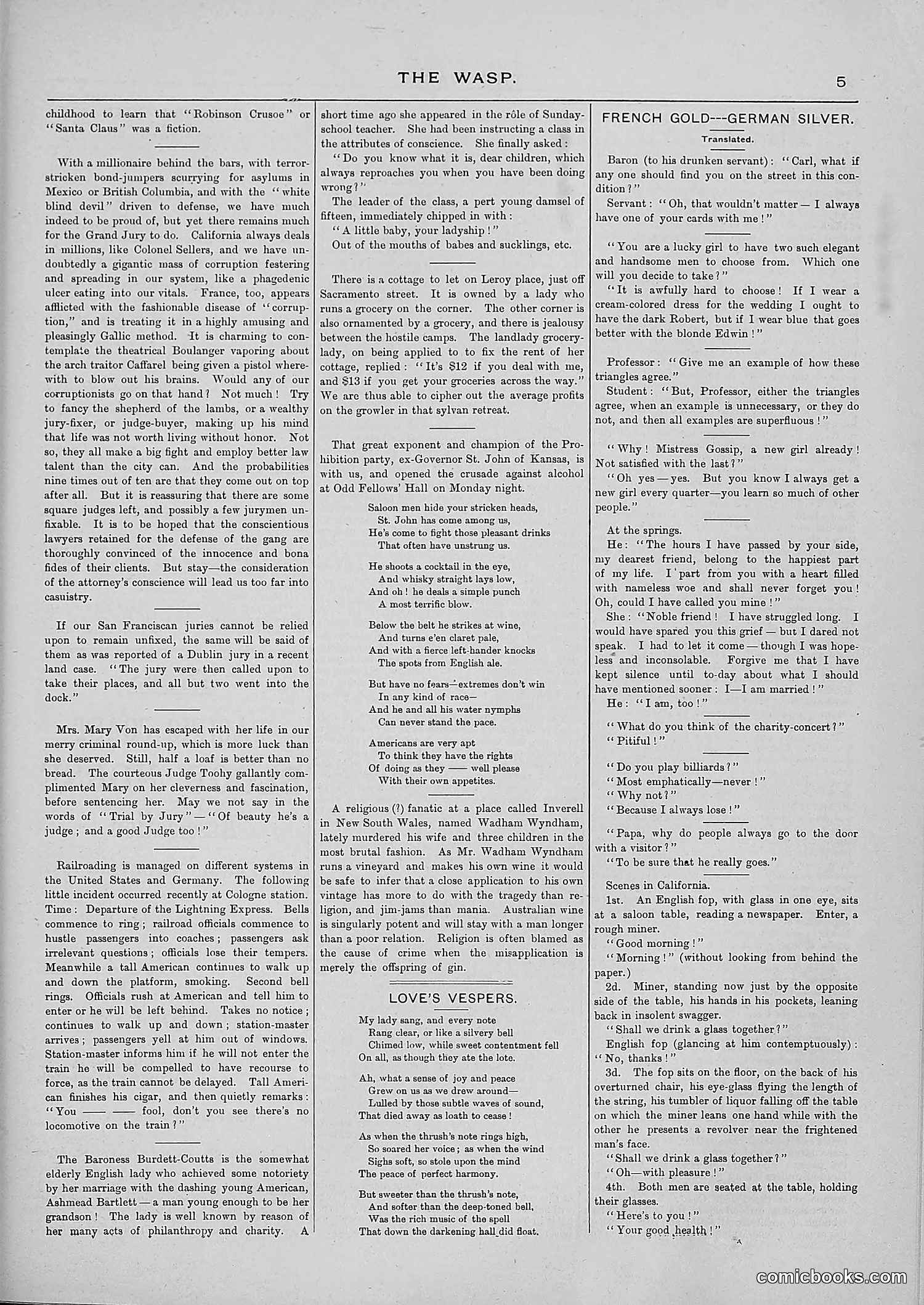 The Wasp — 1887 — page 294 of 512