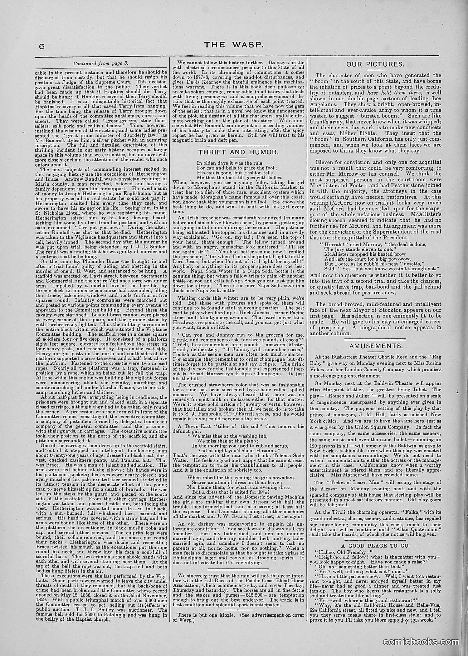 The Wasp — 1887 — page 311 of 512
