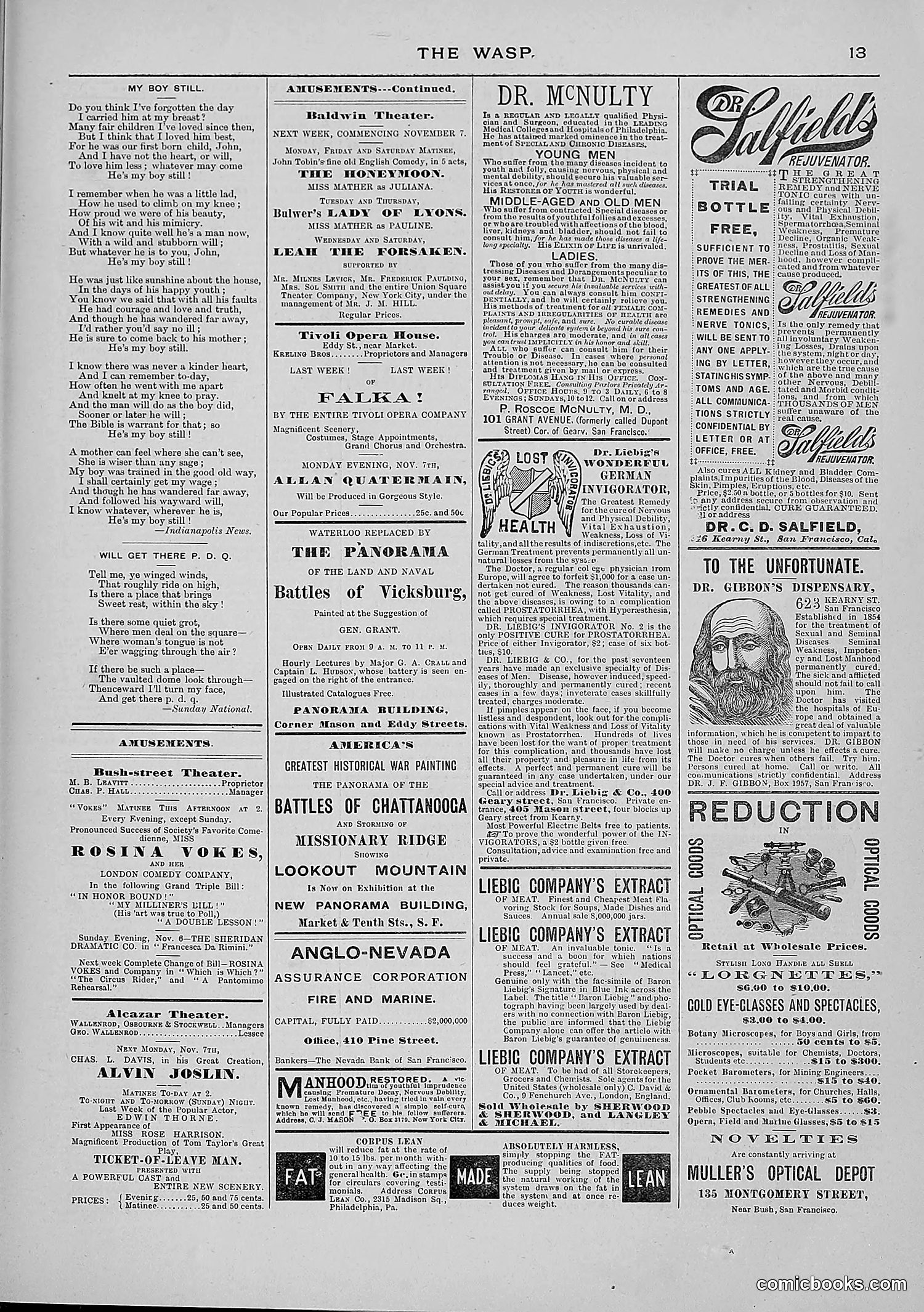 The Wasp — 1887 — page 330 of 512