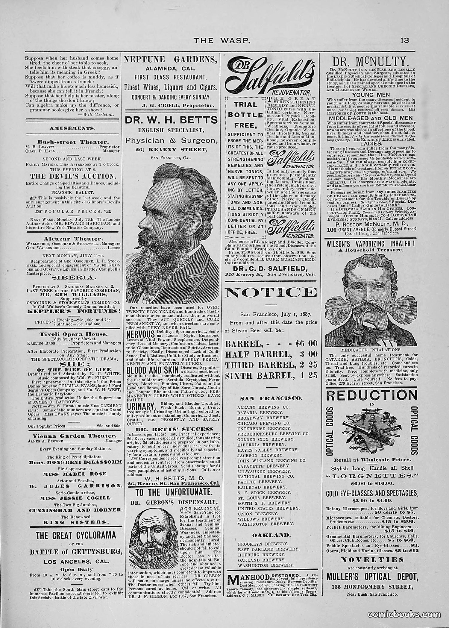 The Wasp — 1887 — page 38 of 512