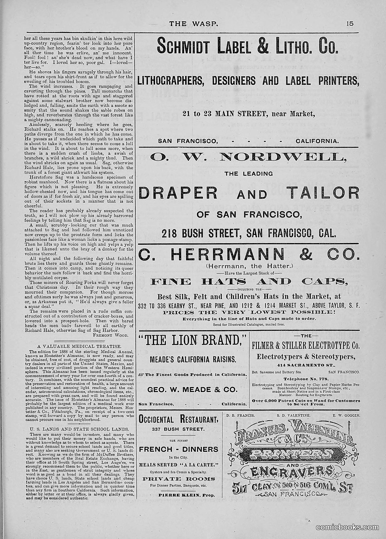 The Wasp — 1887 — page 462 of 512