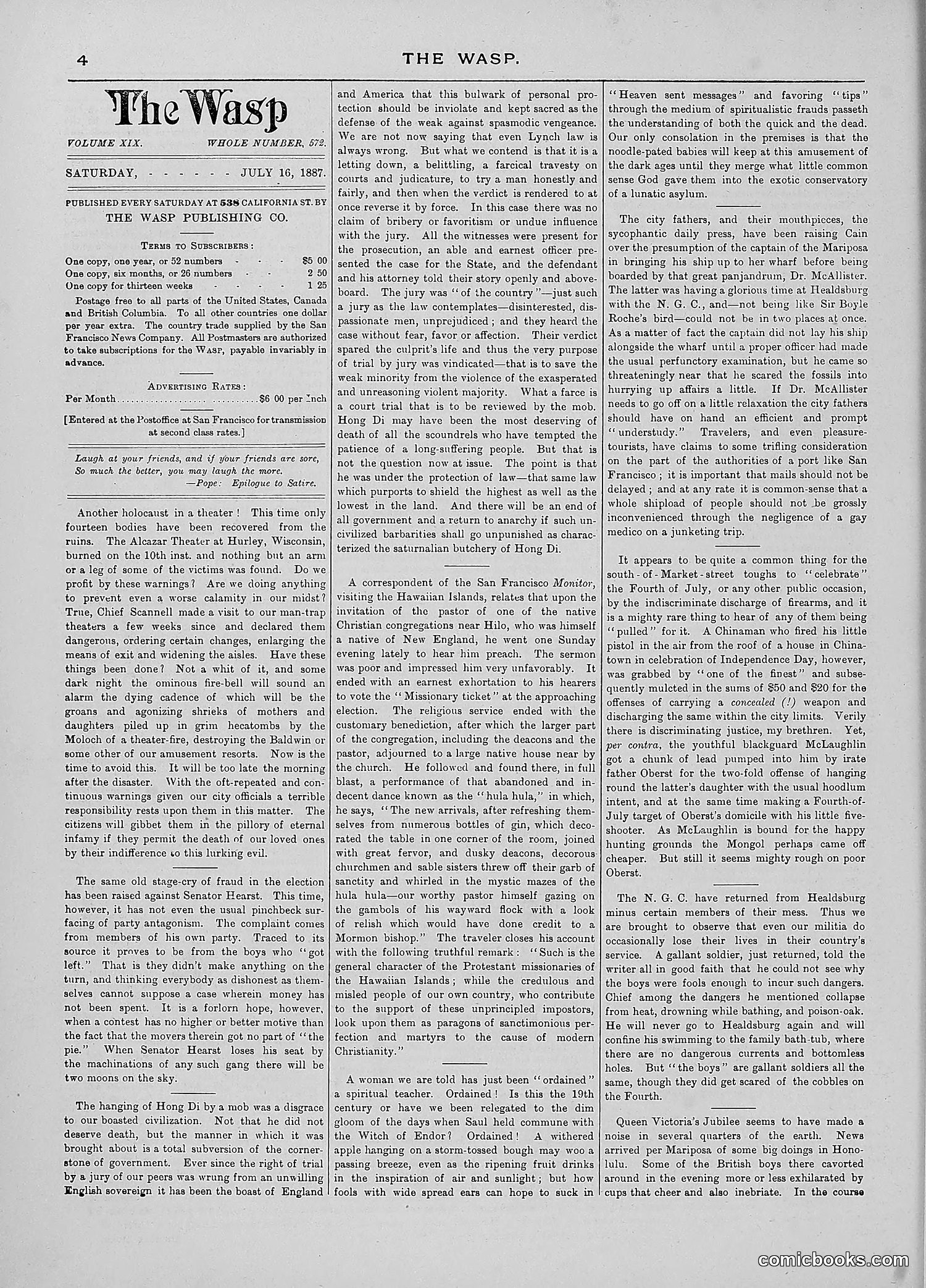 The Wasp — 1887 — page 49 of 512