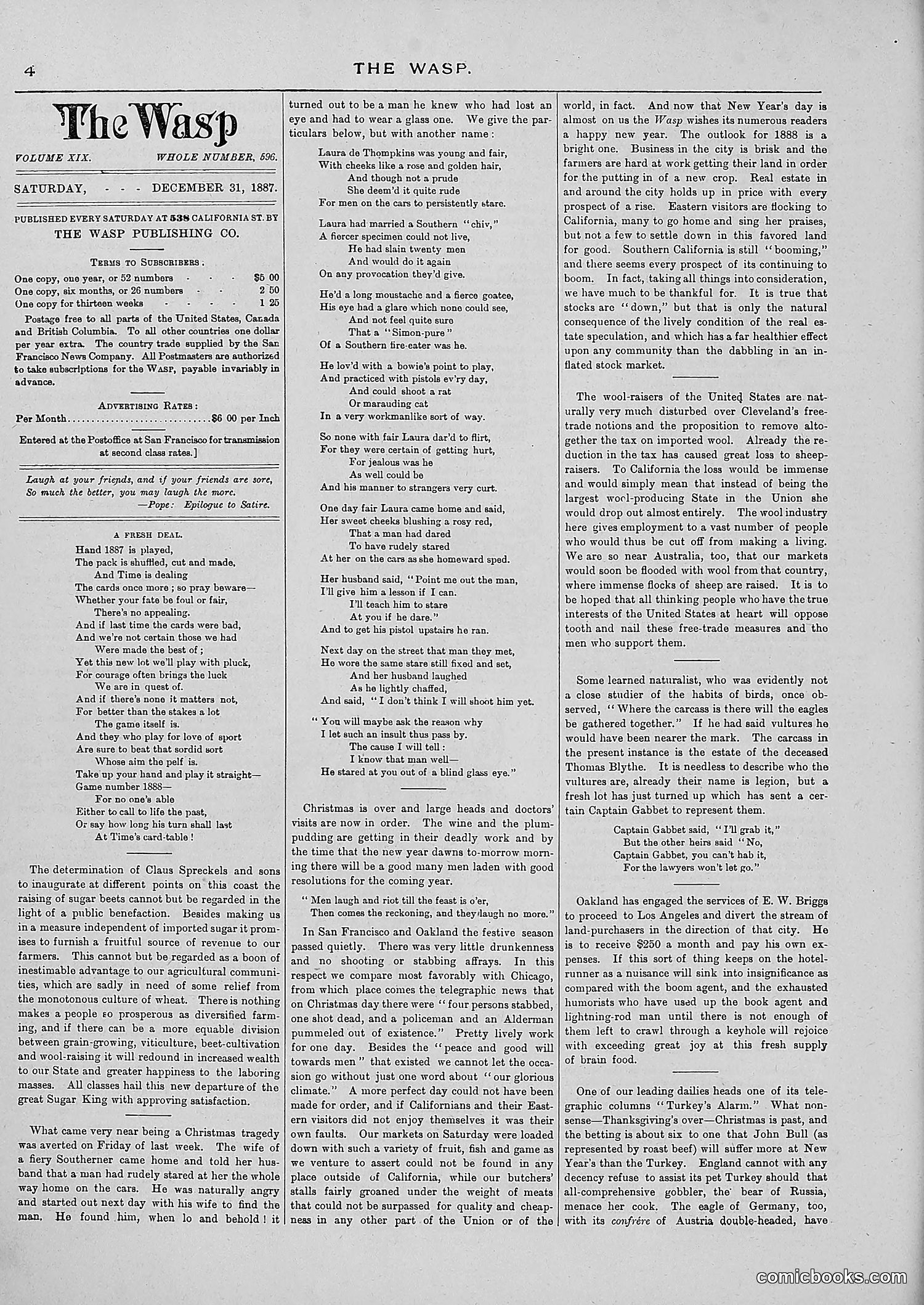 The Wasp — 1887 — page 493 of 512